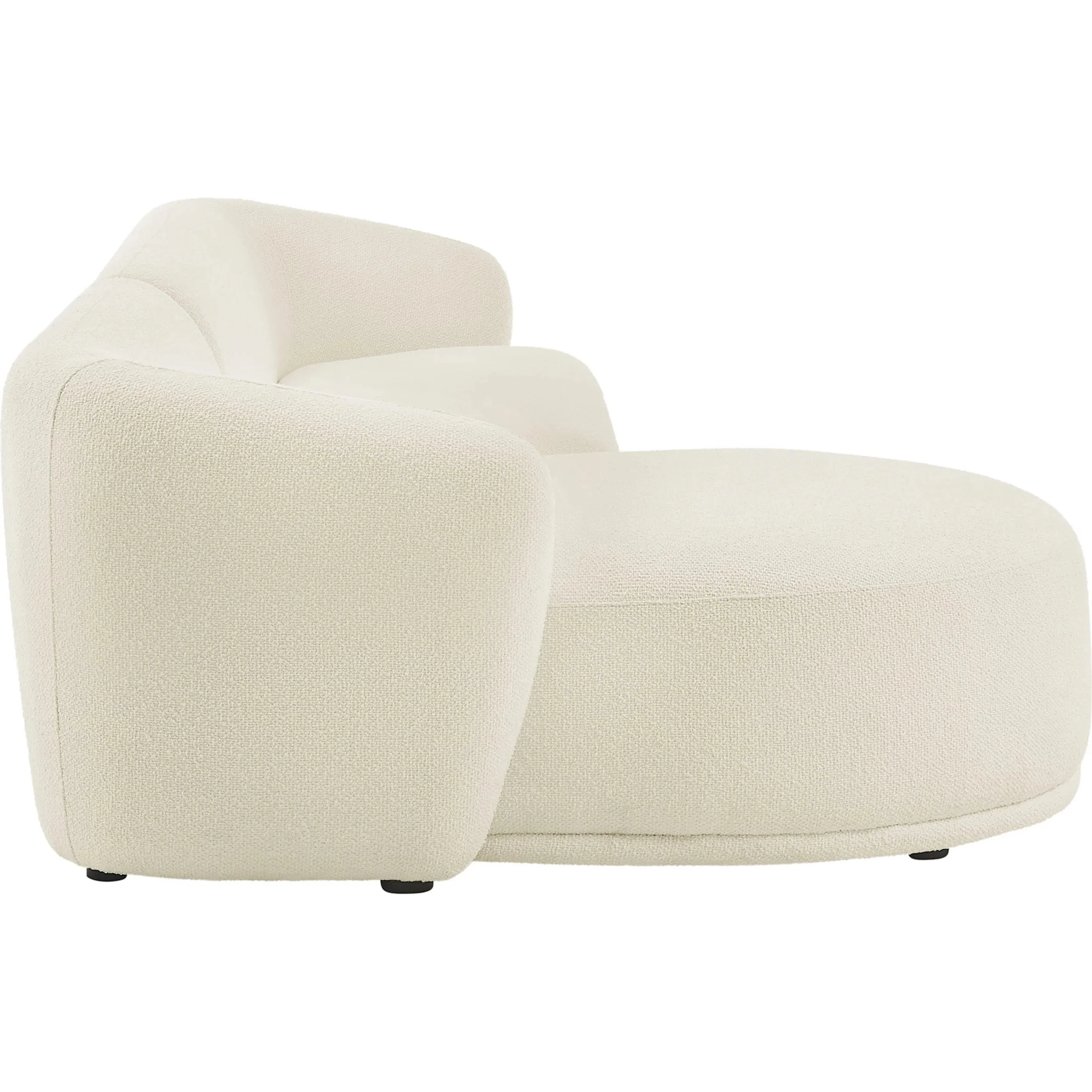 Gardner 2 Piece Boucle Modular Sofa with Chaise - Image 6