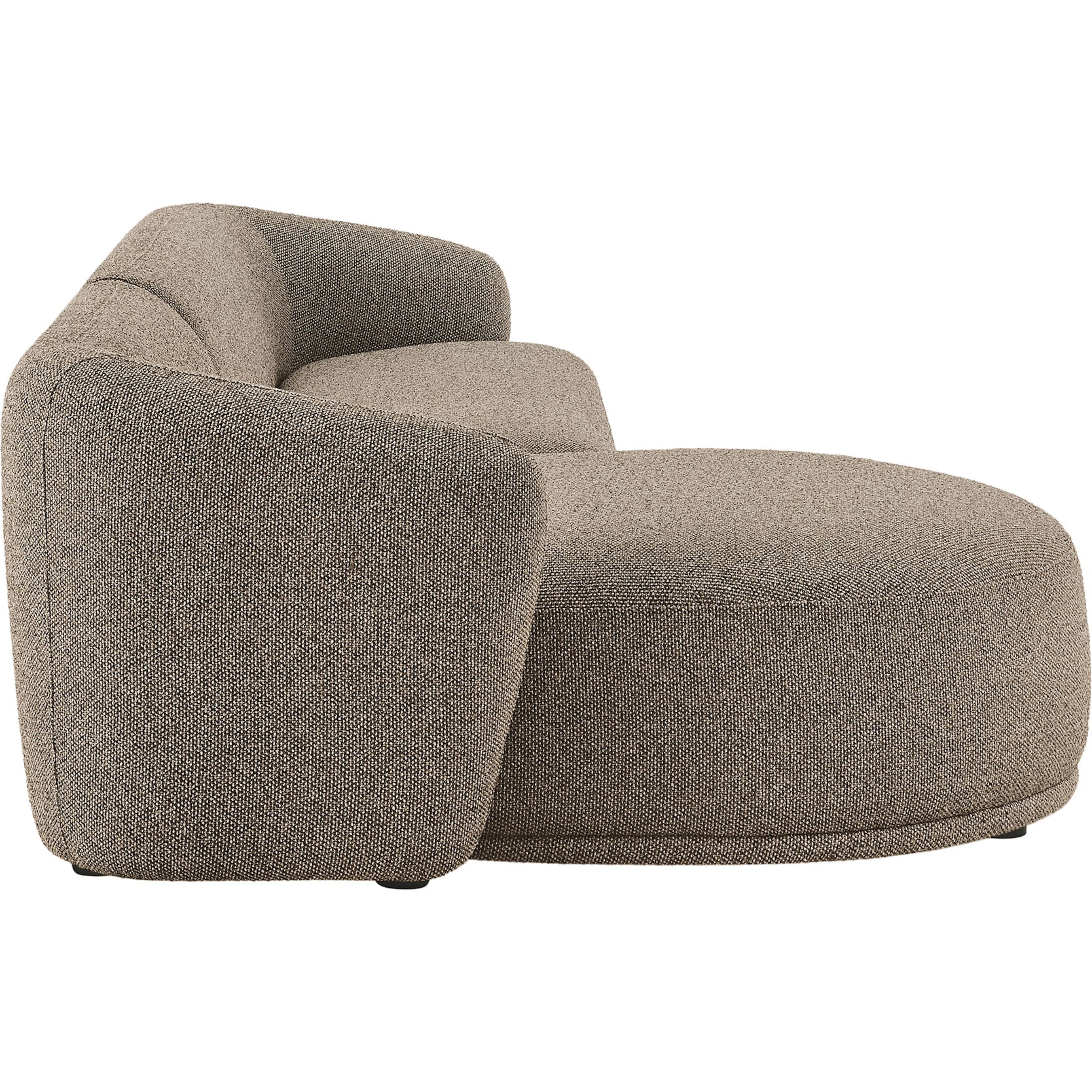 Gardner 2 Piece Boucle Modular Sofa with Chaise - Image 9