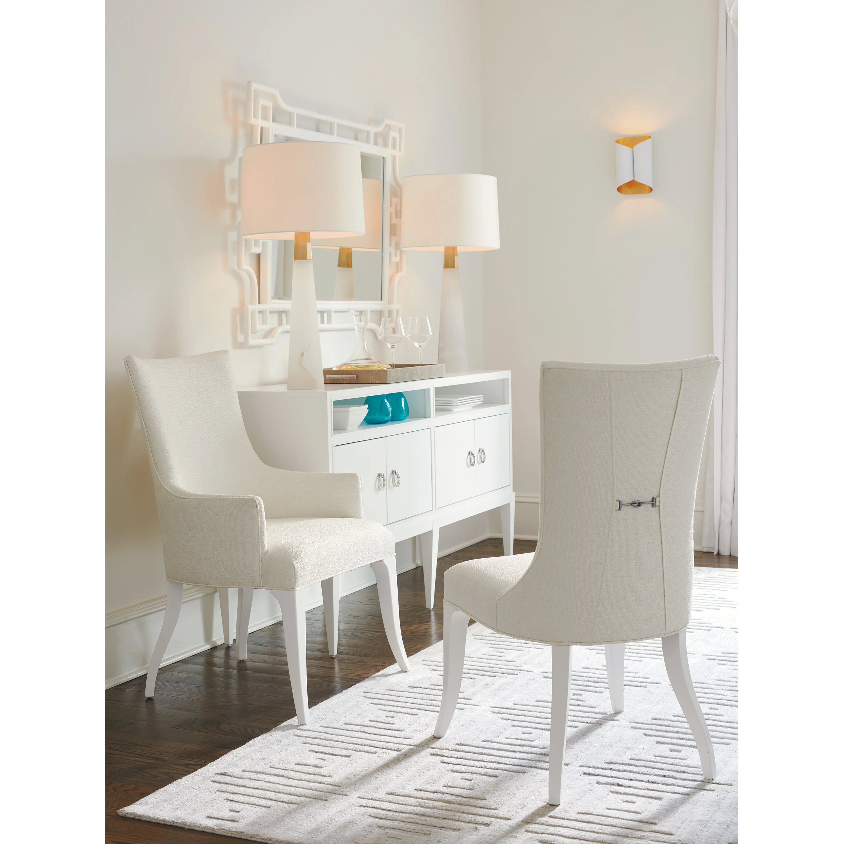 Geneva Upholstered Arm Chair - Image 4