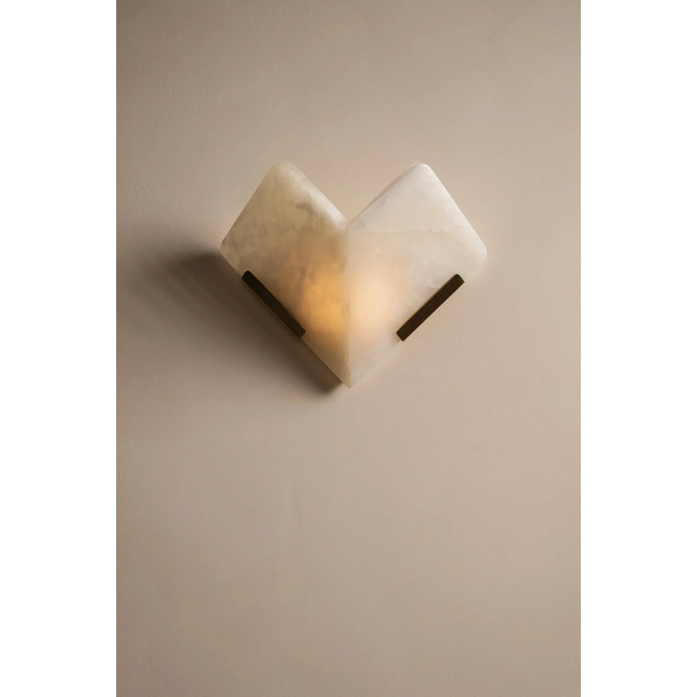 Geo Book Matched Wall Sconce - Image 3