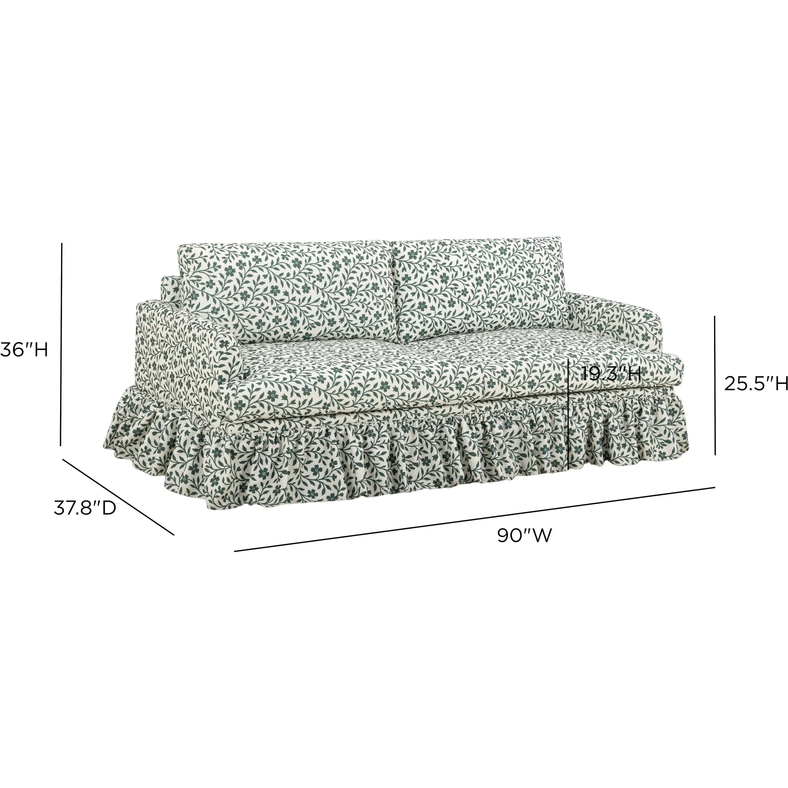 Gertrude Performance Weave Sofa - Image 6