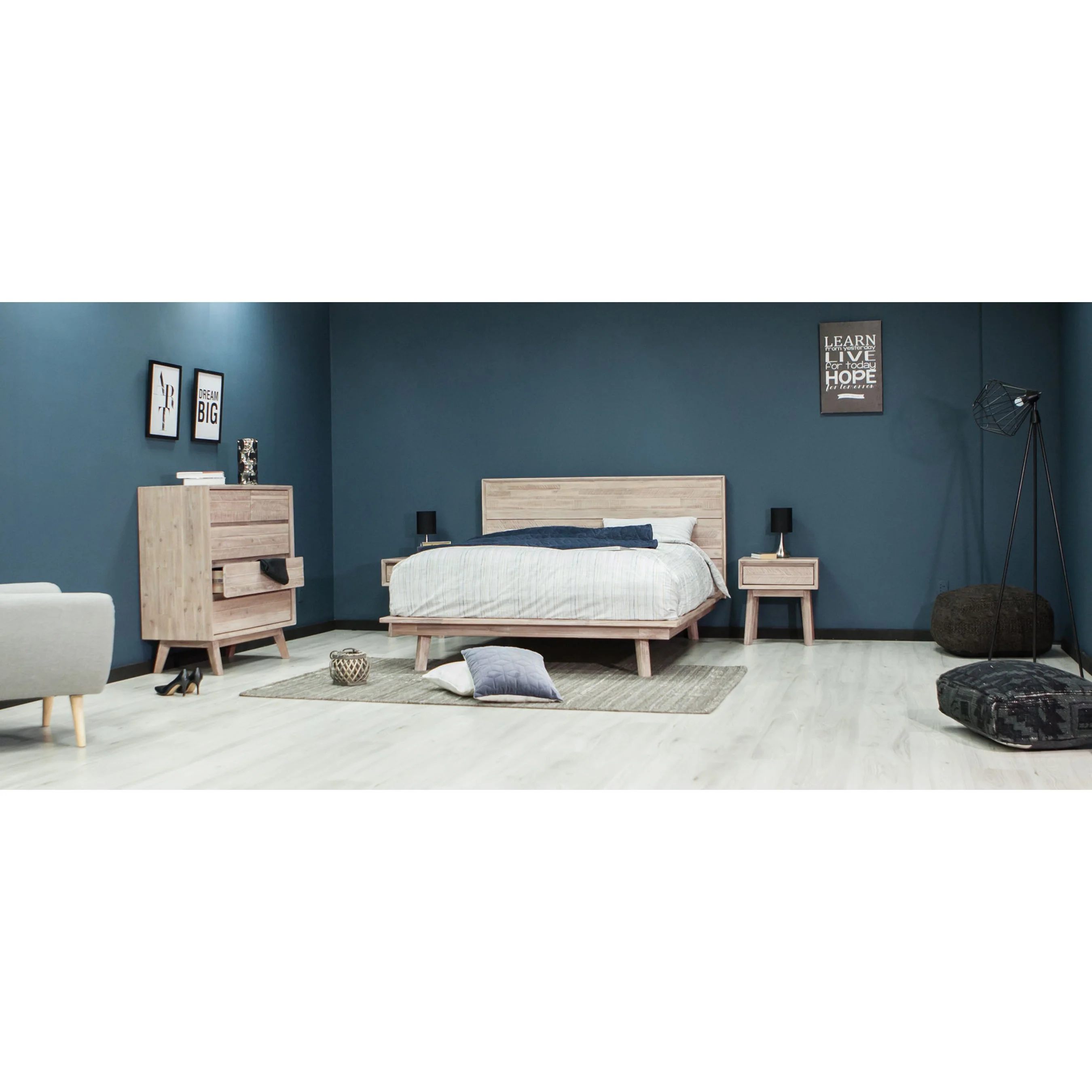 Gia 1 Drawer Nightstand - Image 13