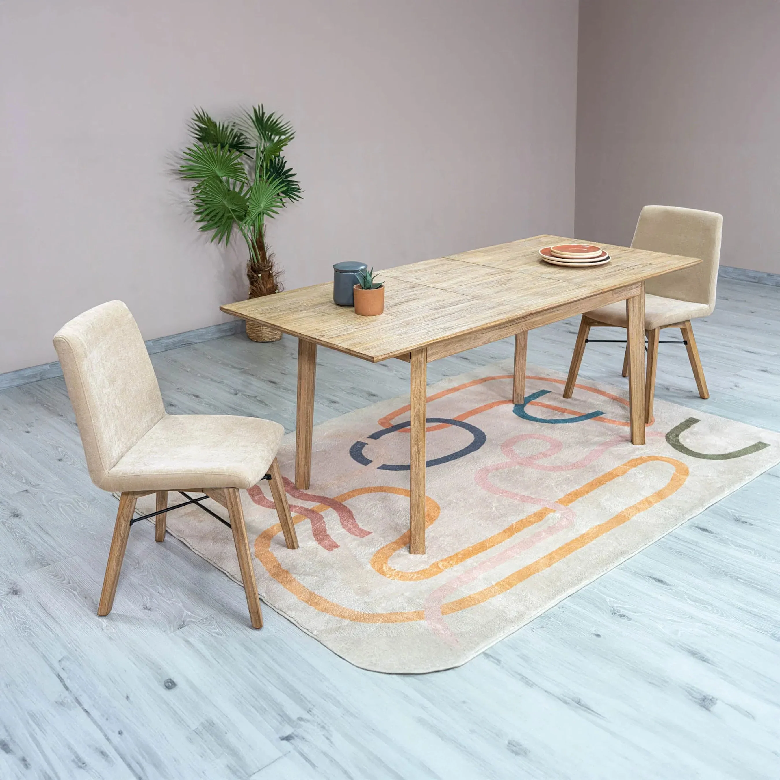 Gia Small Extension Dining Table - Image 20