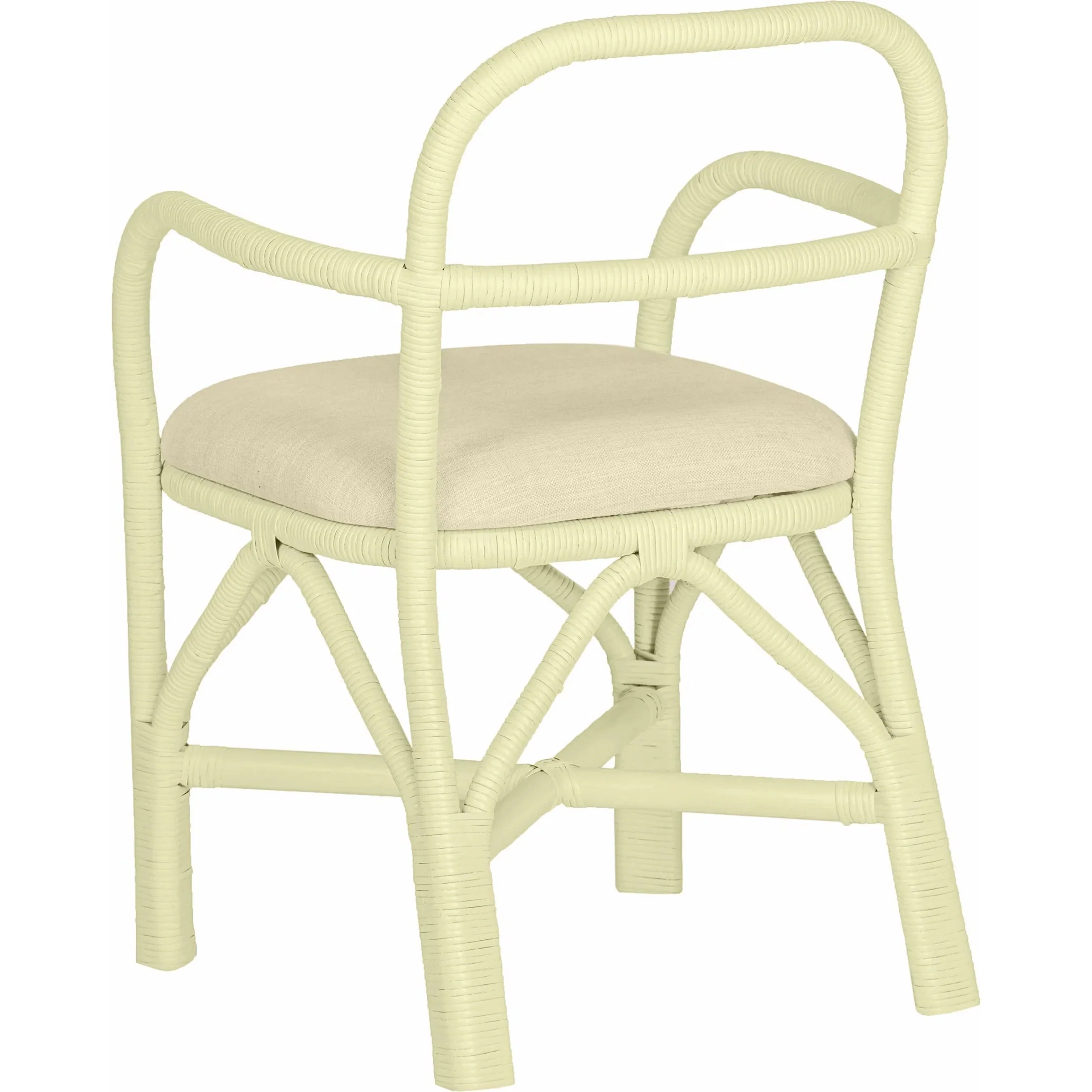 Ginny Rattan Dining Chair - Image 10