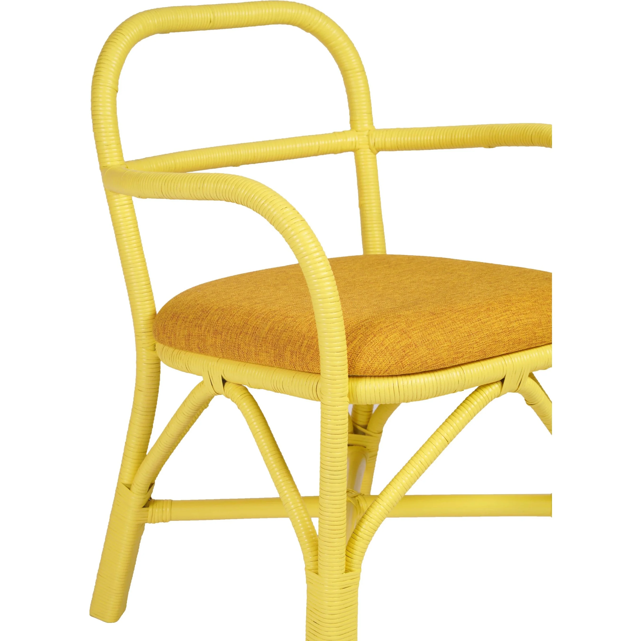 Ginny Rattan Dining Chair - Image 11