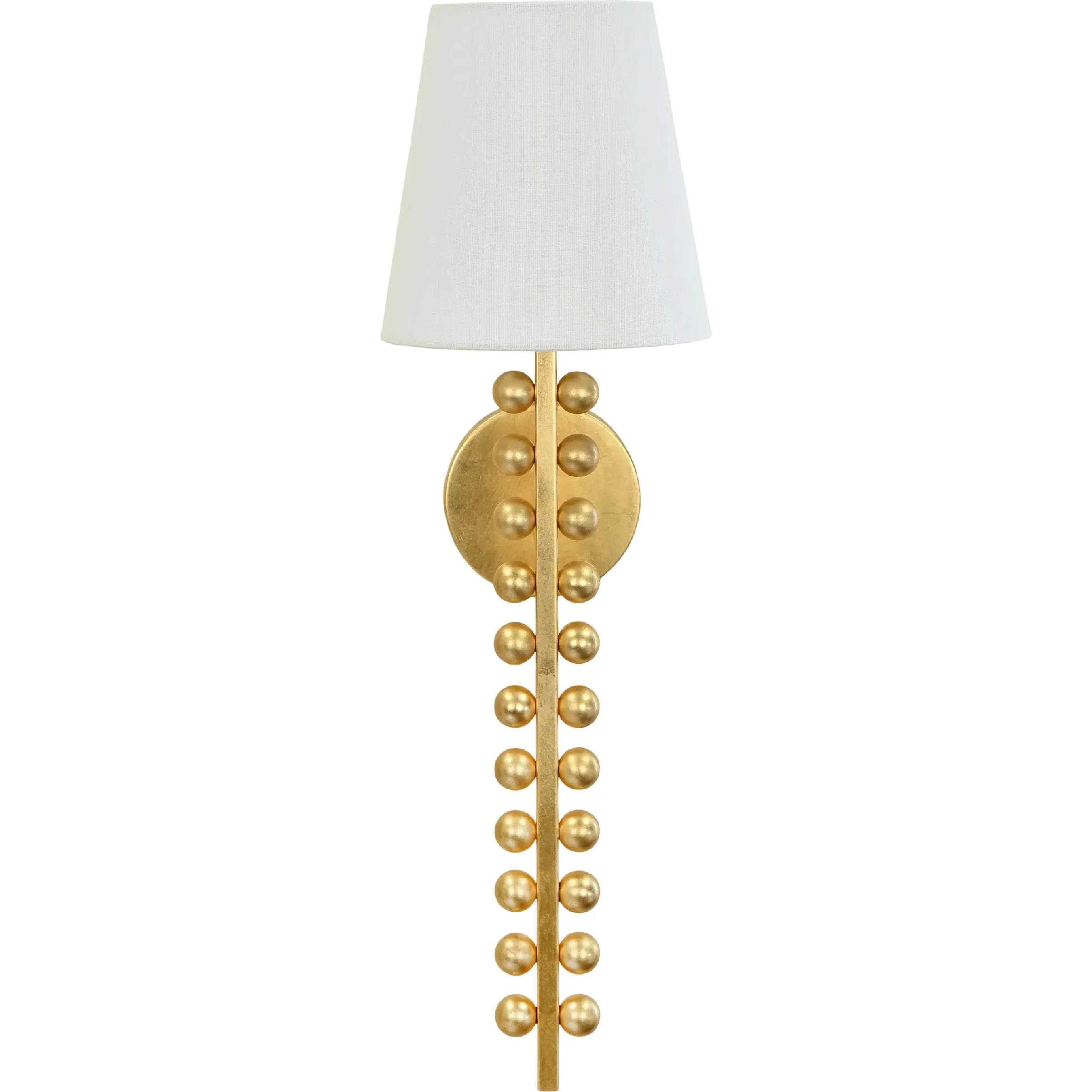 Gino One Arm Ball Lined Sconce - Image 2