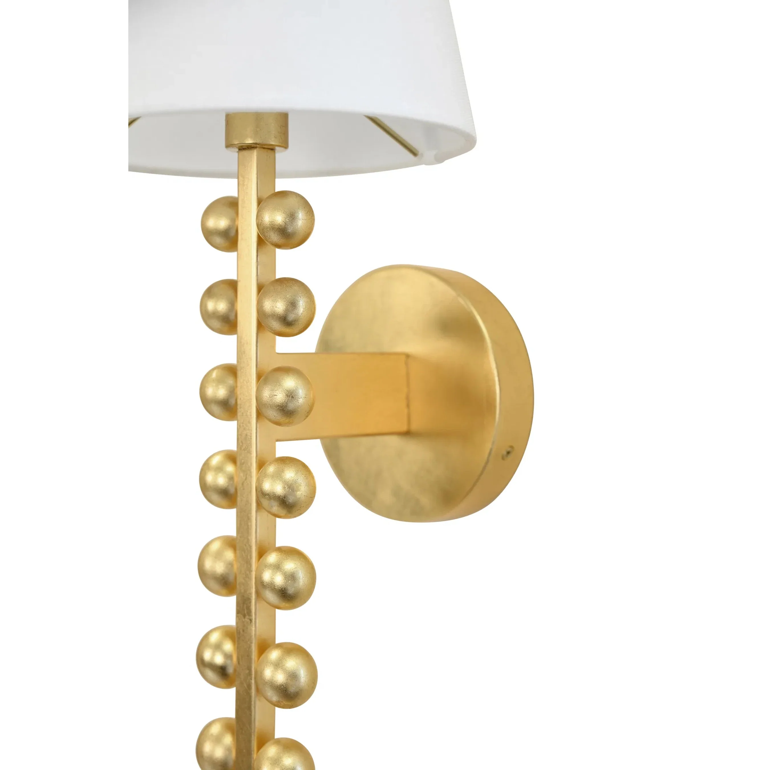 Gino One Arm Ball Lined Sconce - Image 4