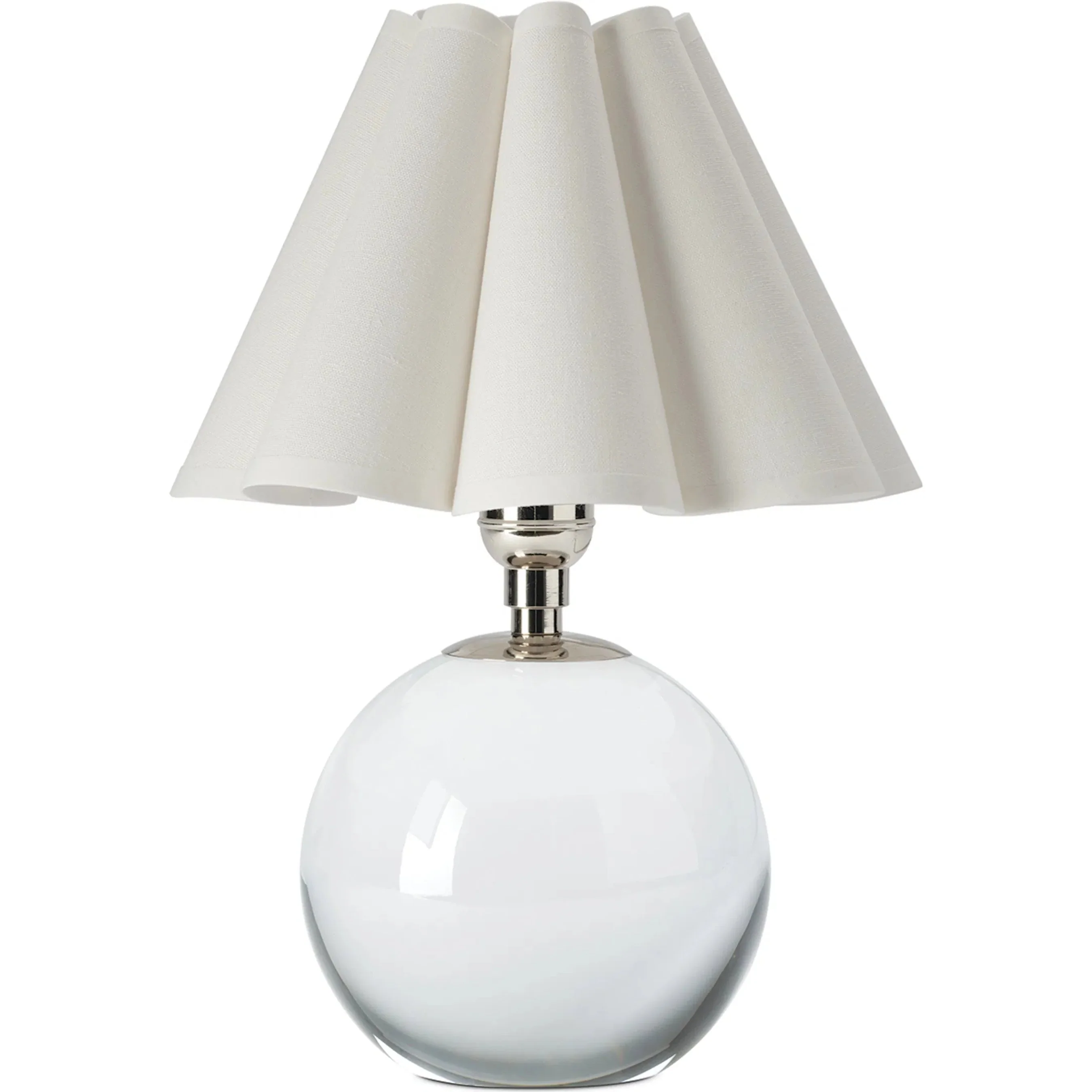 Giorgio Crystal Mini Lamp, White