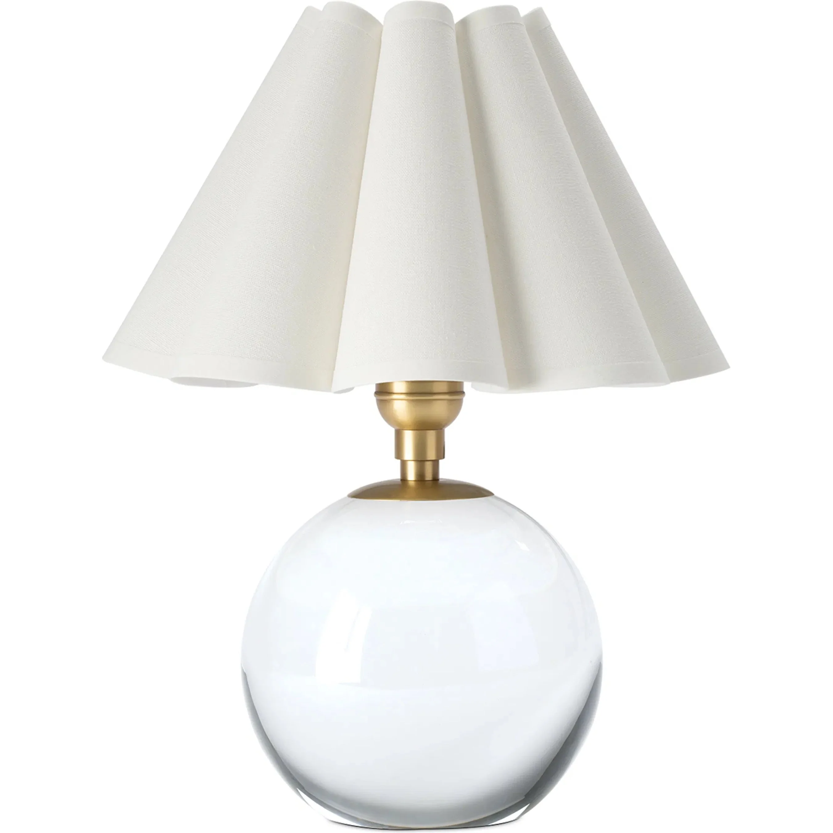 Giorgio Crystal Mini Lamp, White - Image 2