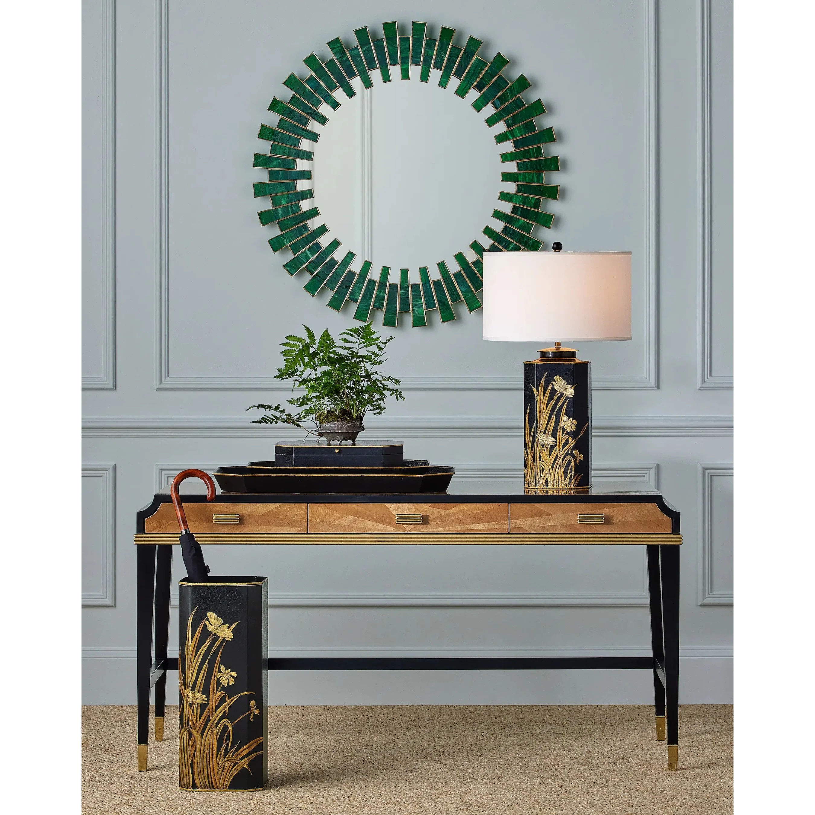 Glasshouse Tole Table Lamp - Image 5