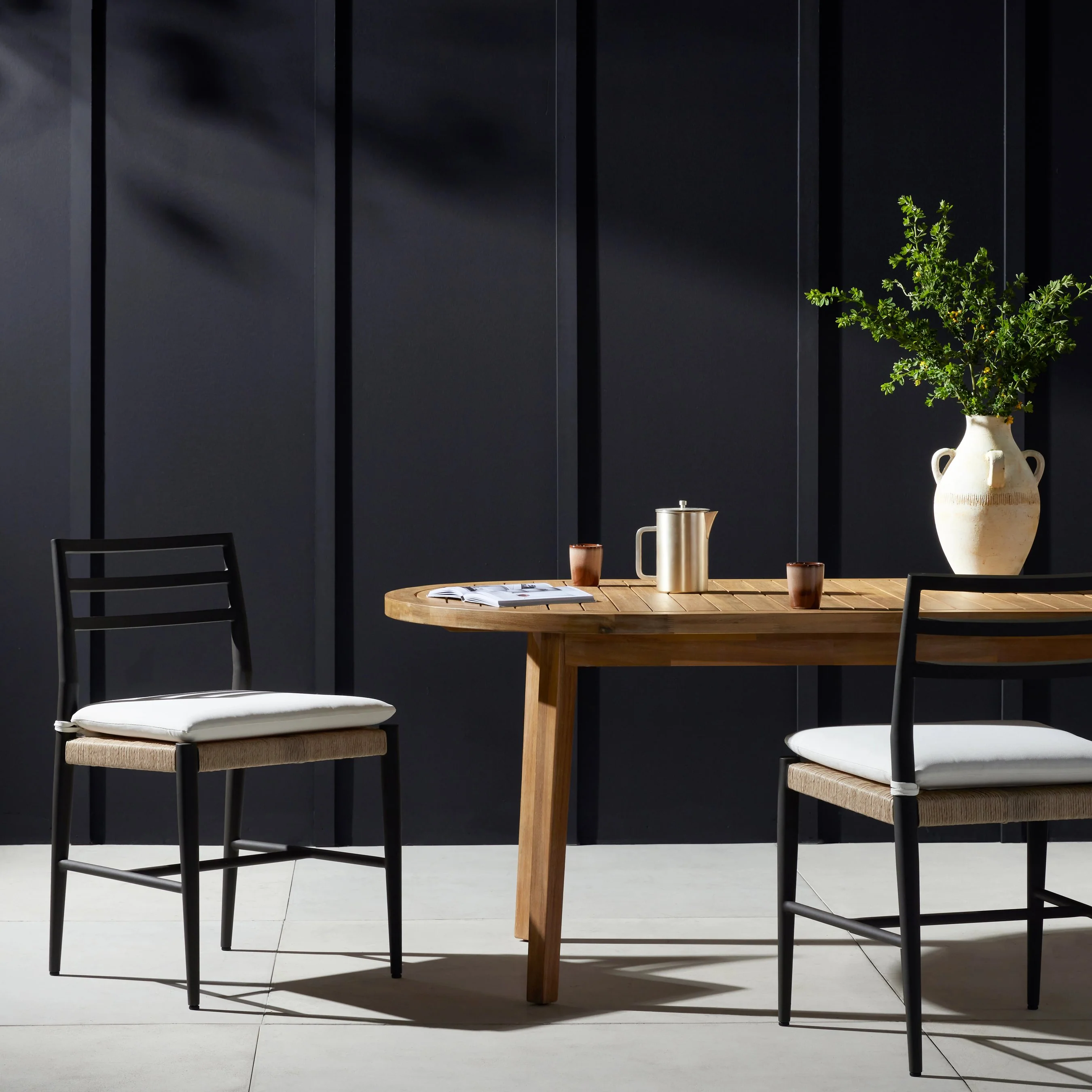 Glenmore Outdoor Dining Chair w/ Cushion - Image 13
