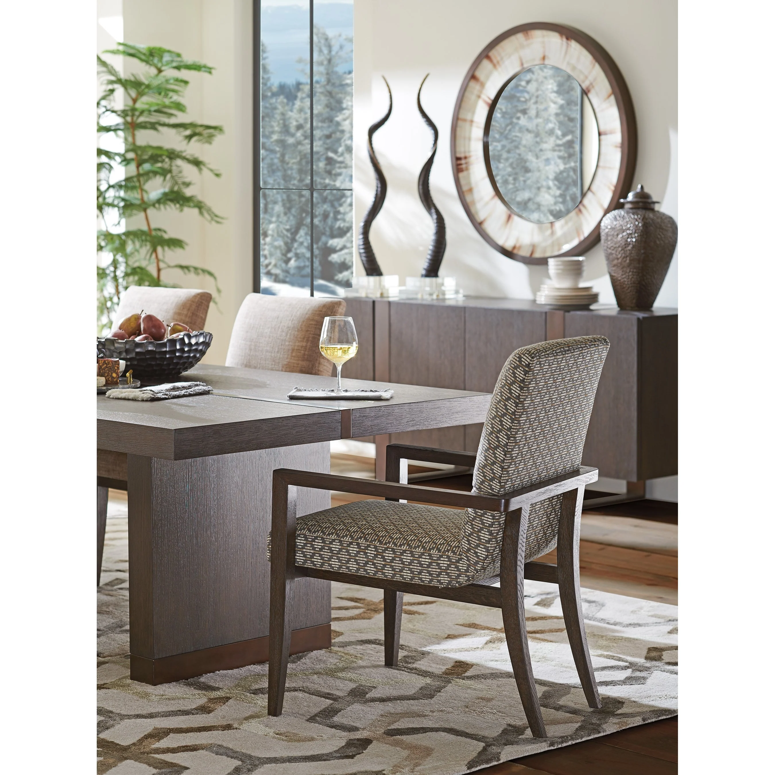 Glenwild Pattern Arm Chair - Image 3