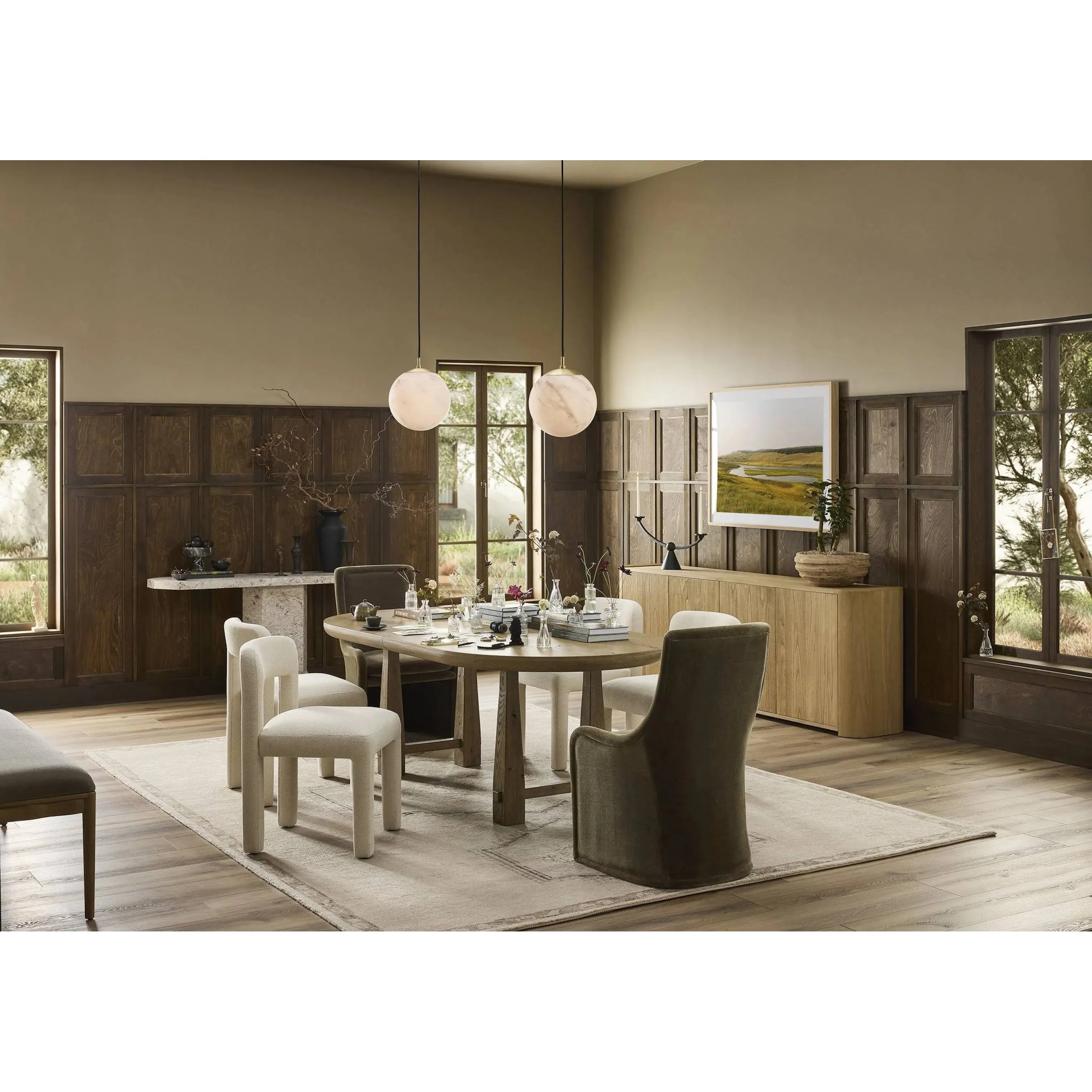 Godric Oval Extension Dining Table - Image 13