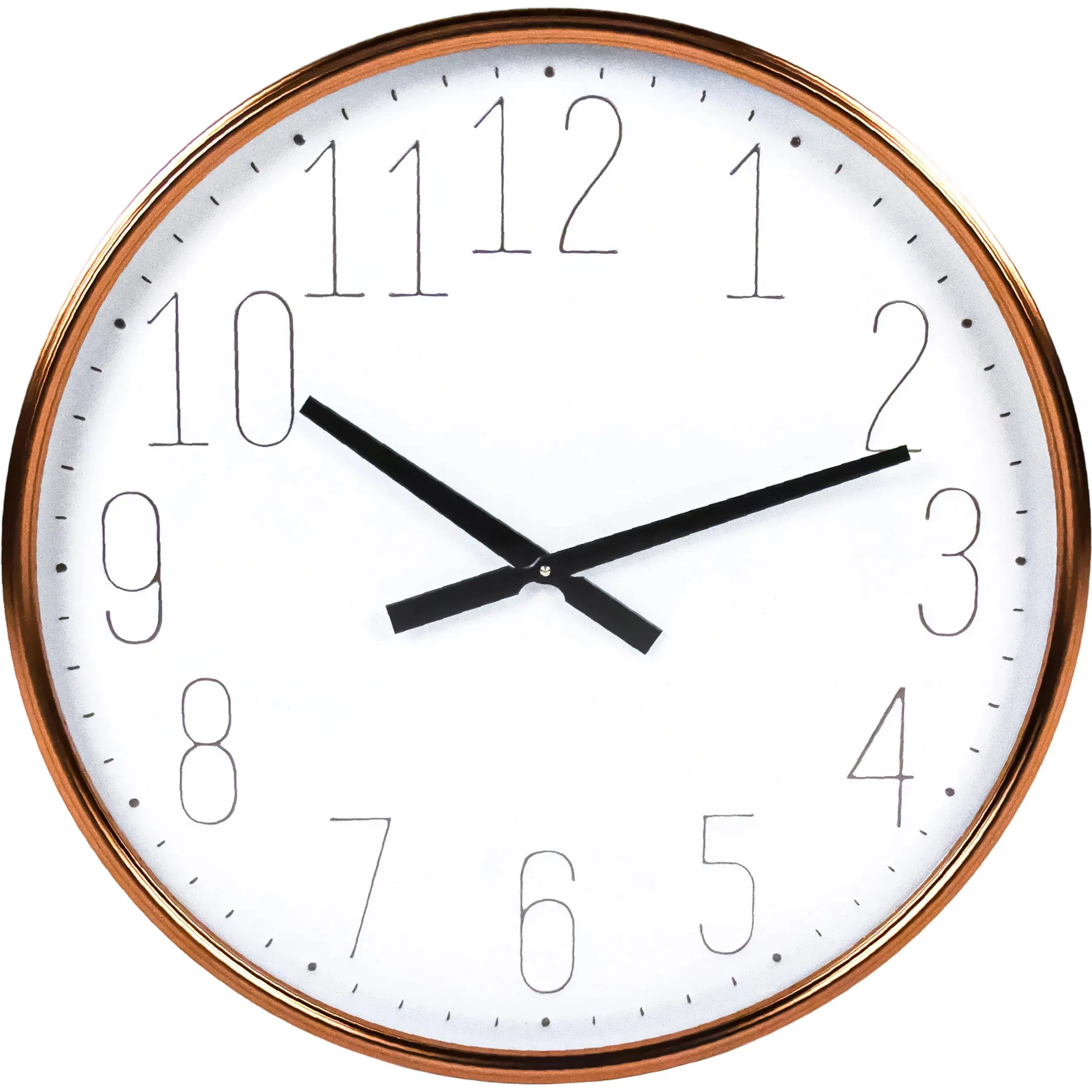 Gold Iron Clock - Image 2