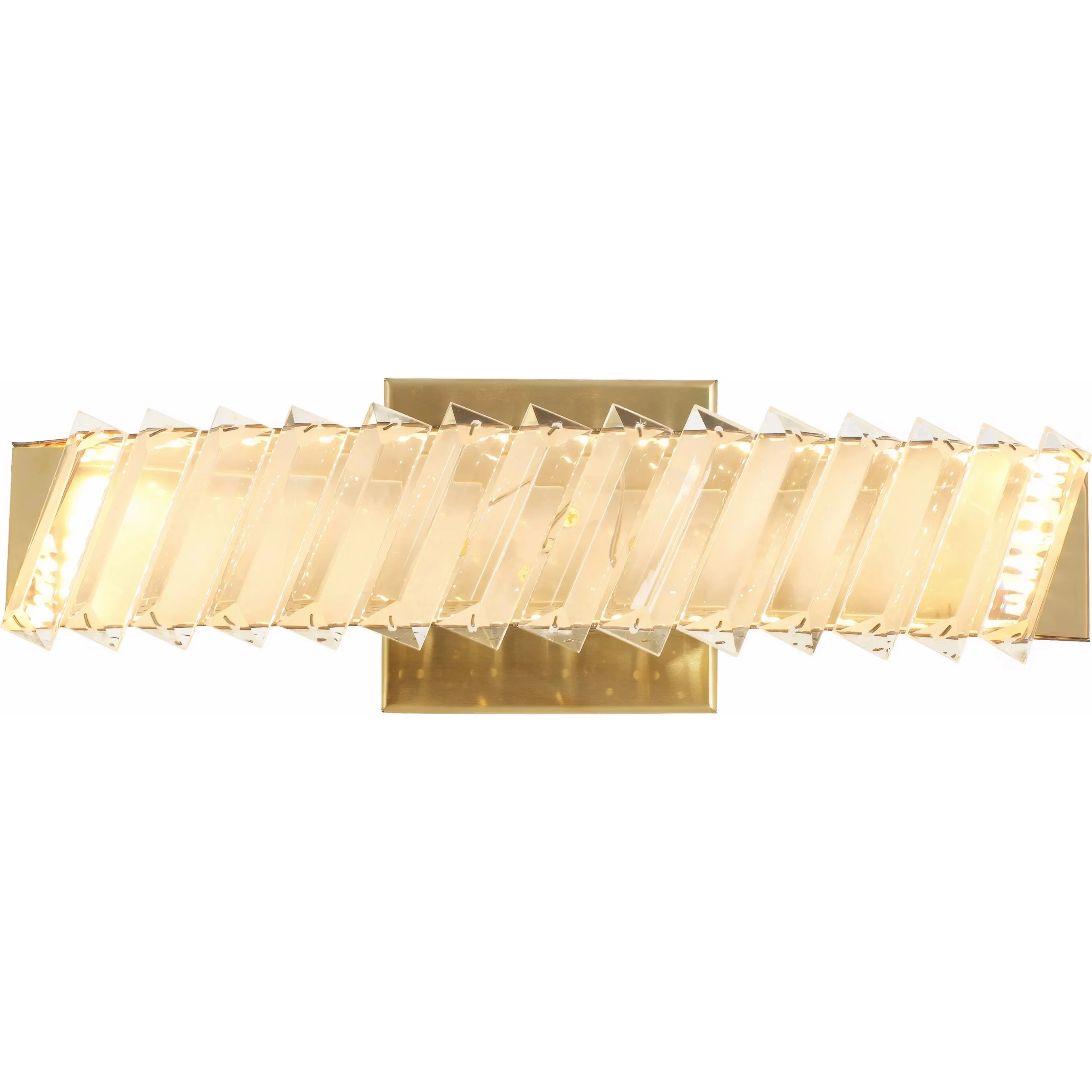 Golden Ratio LED Crystal Bath / Vanity / Wall Sconce