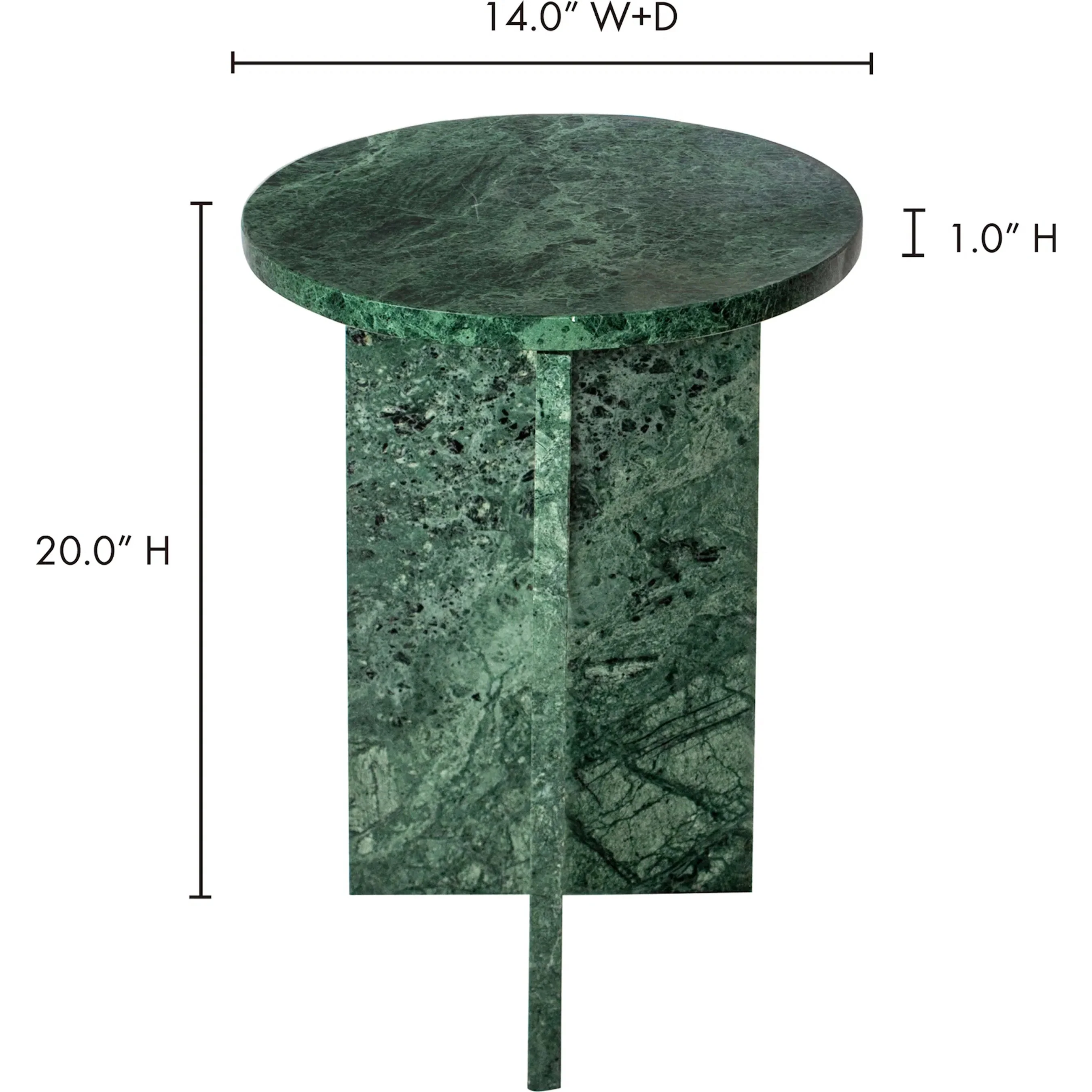 Grace Accent Table Marble - Image 10