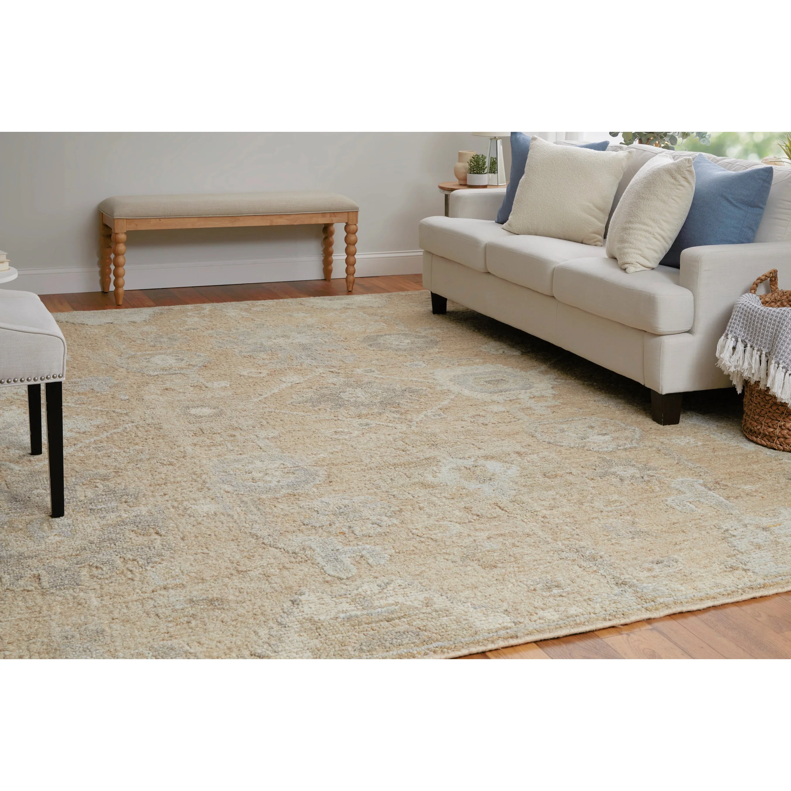 Grafton Traditional Ikat Rug - 69F8F - Image 9