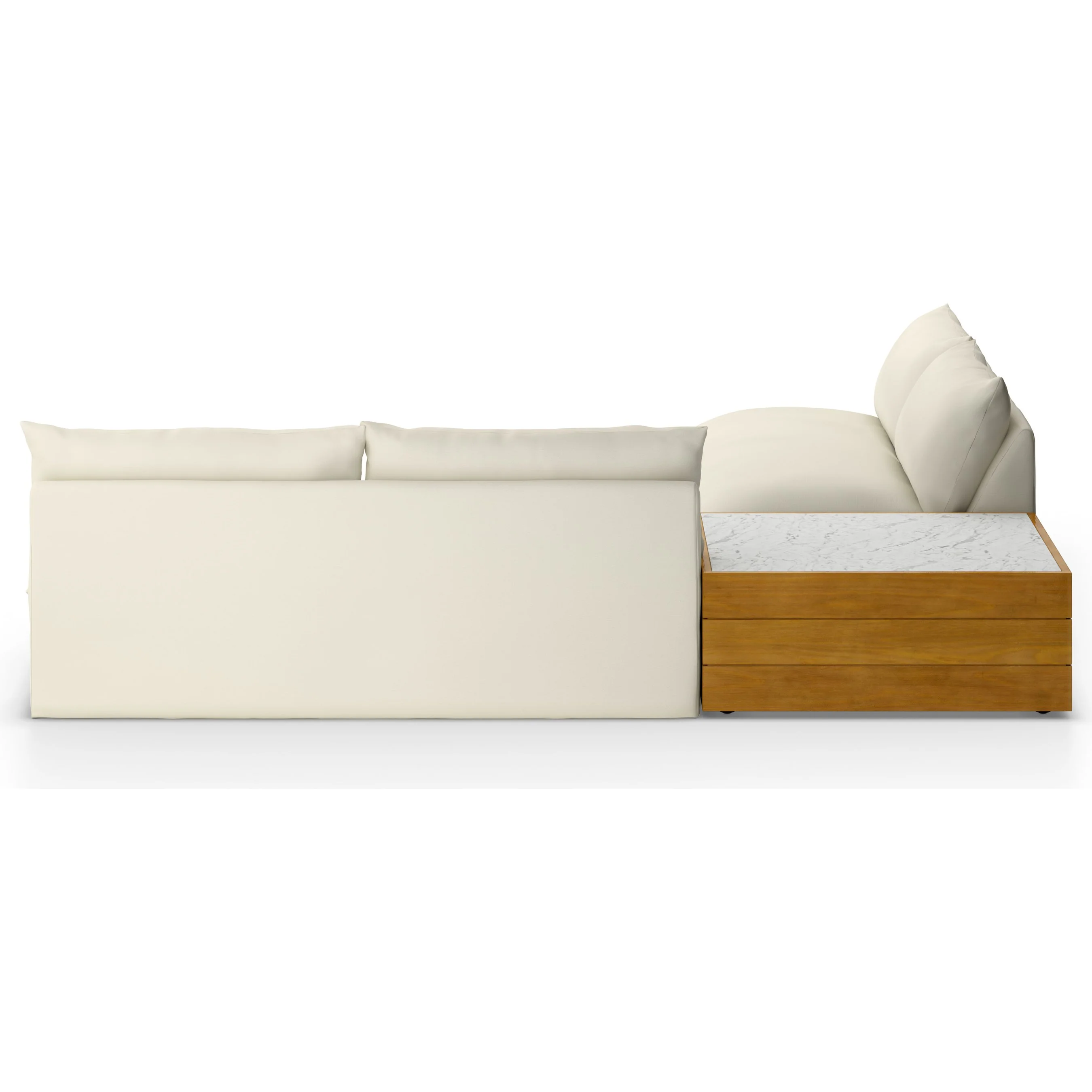 Grant Outdoor 2-PC Sectional with Coffee Table - Image 7