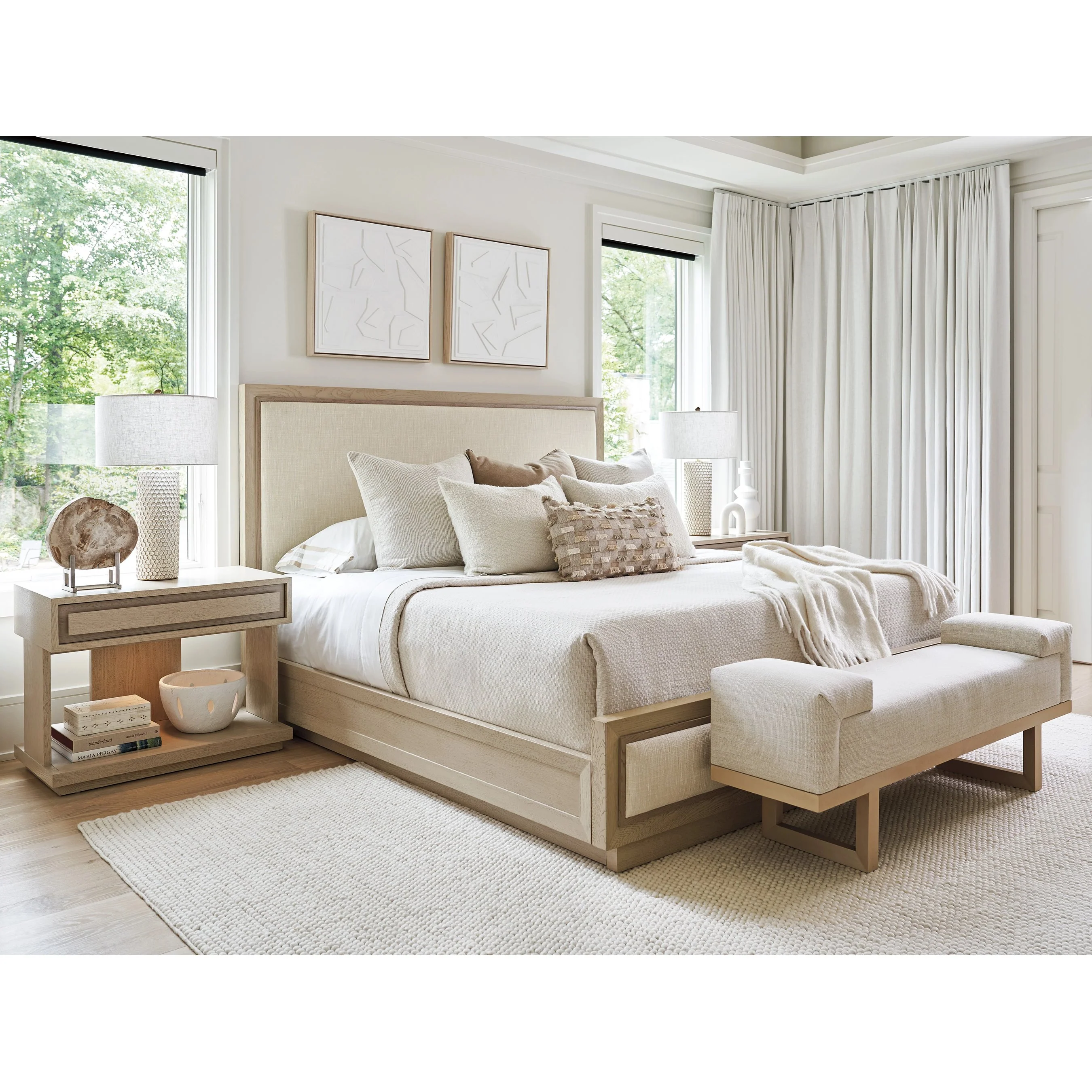 Grayson Upholstered Bed - Image 6