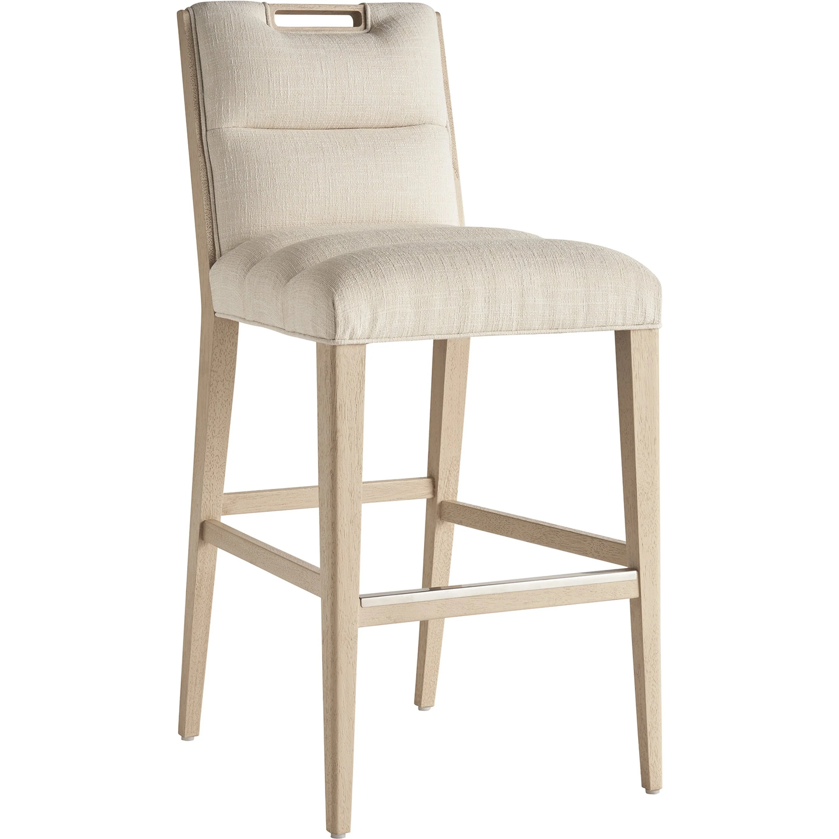 Greer Channeled Upholstered Bar Stool