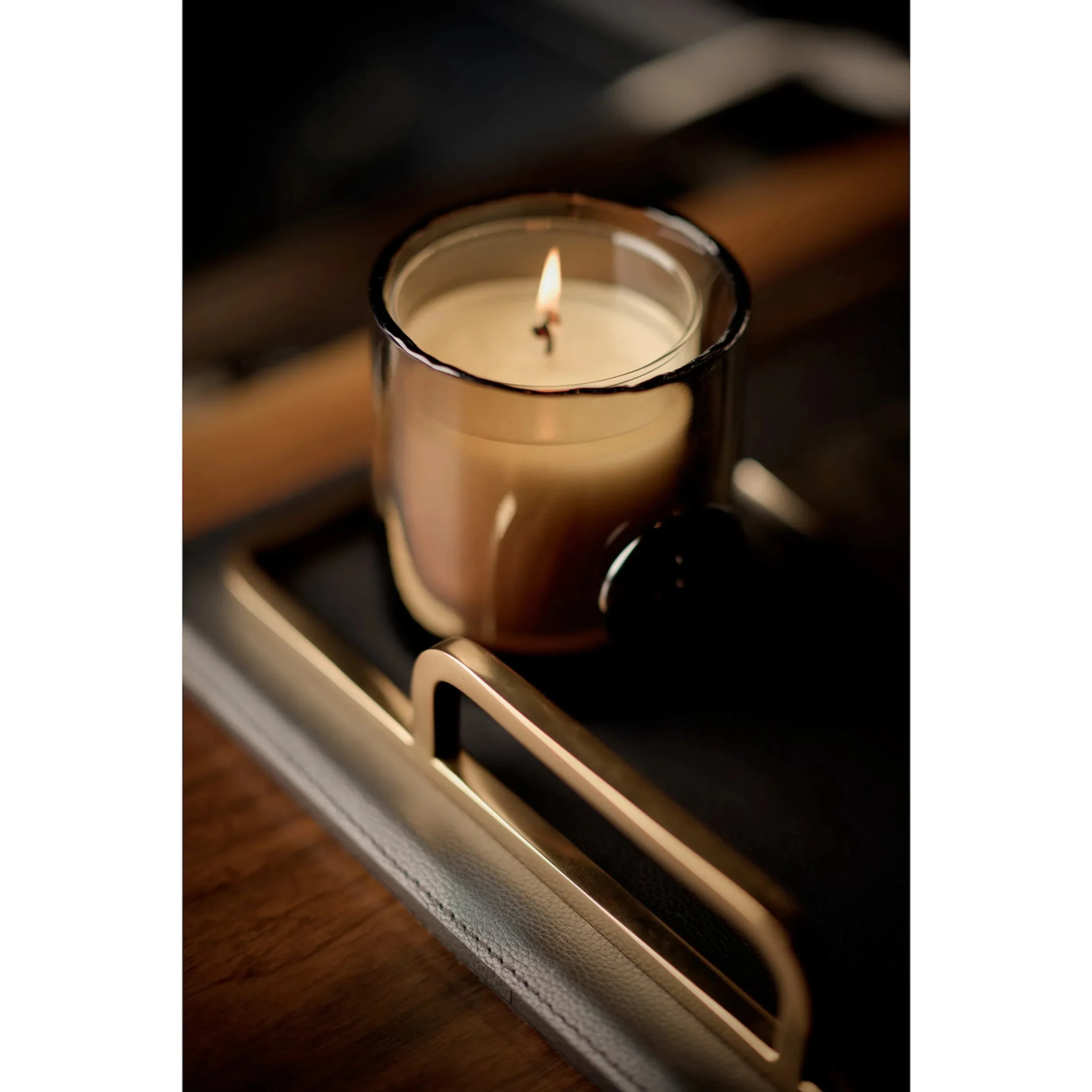 Greyson Leather Rectangle Tray - Image 11