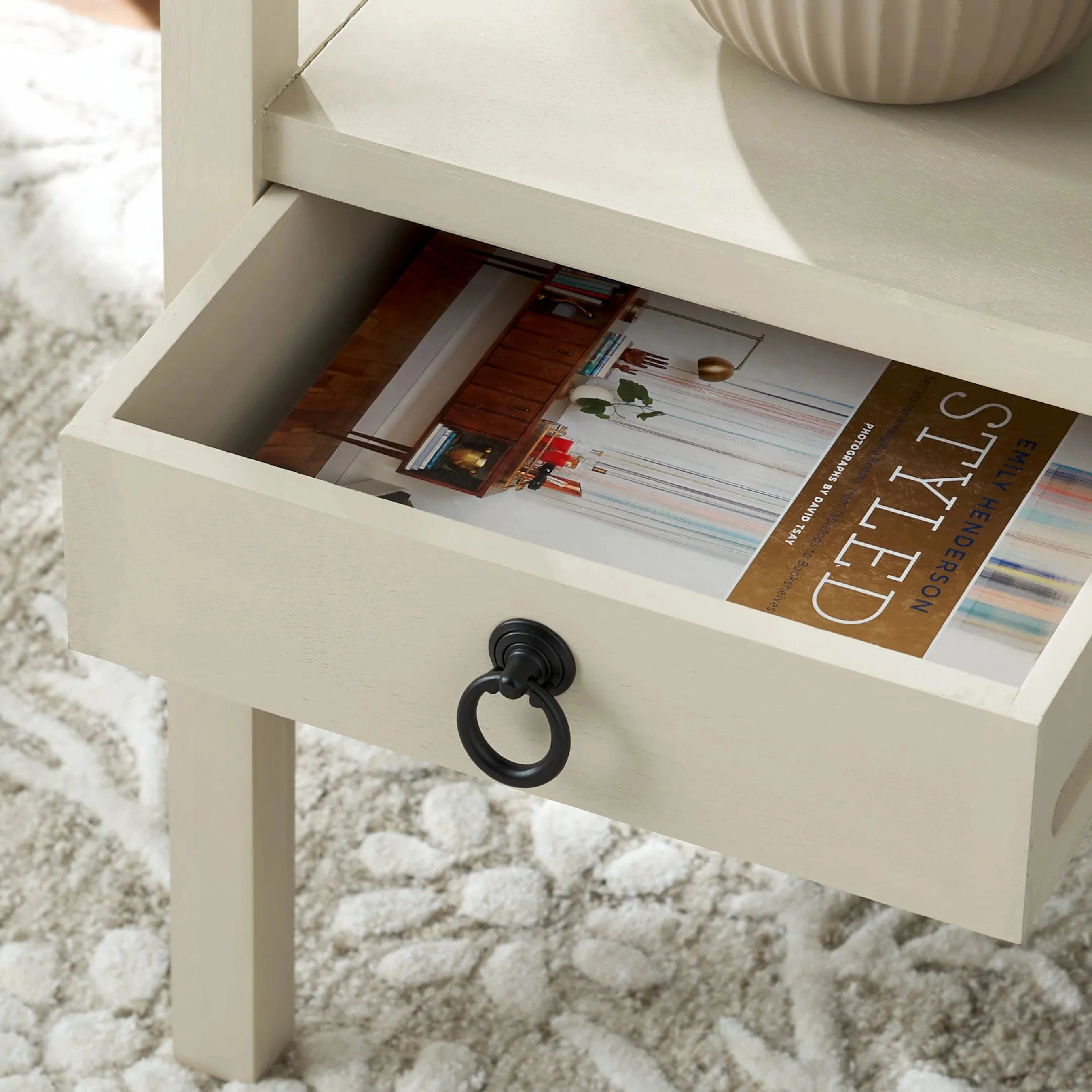 Grove One Drawer Accent Table - Image 47