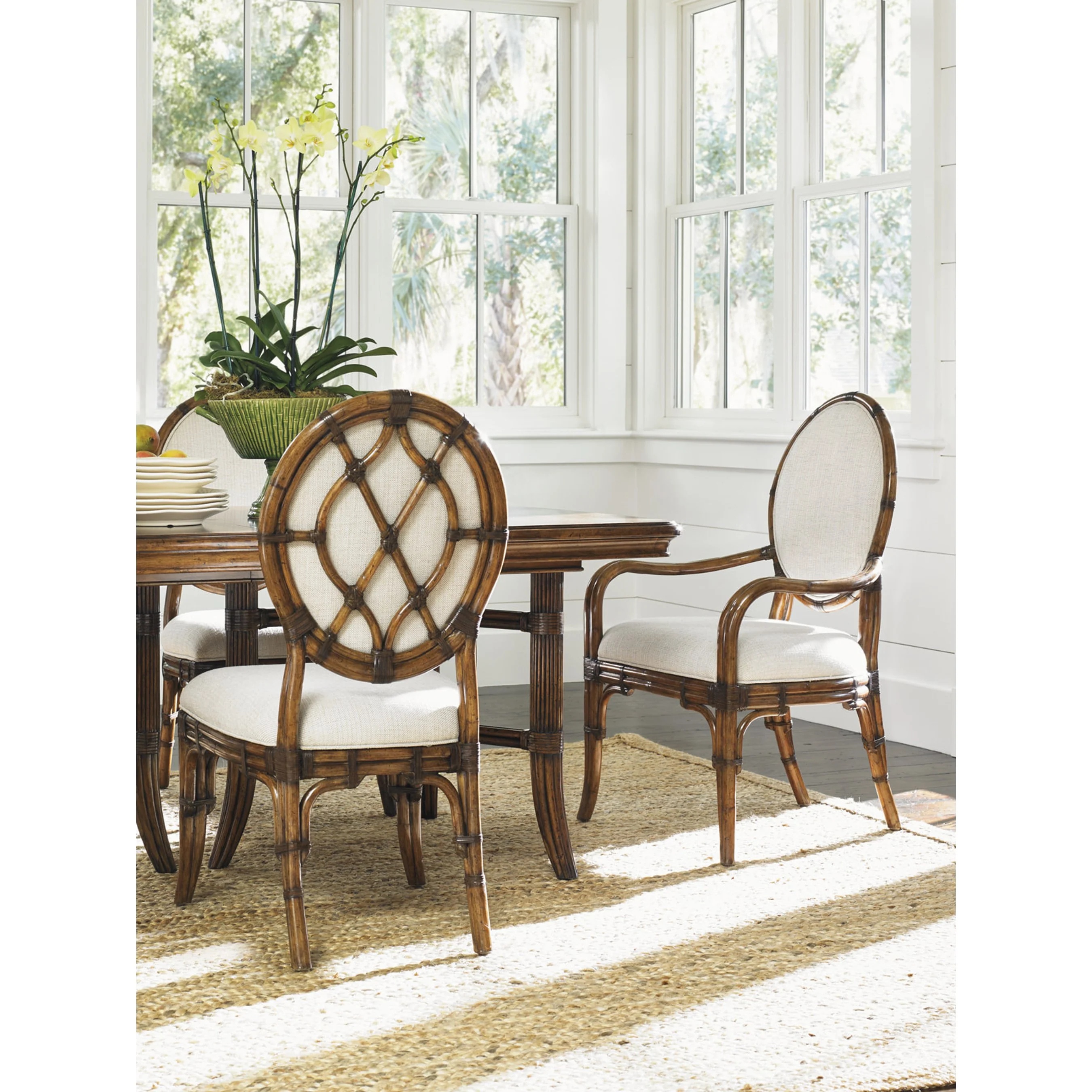 Gulfstream Oval Back Arm Chair - Image 7
