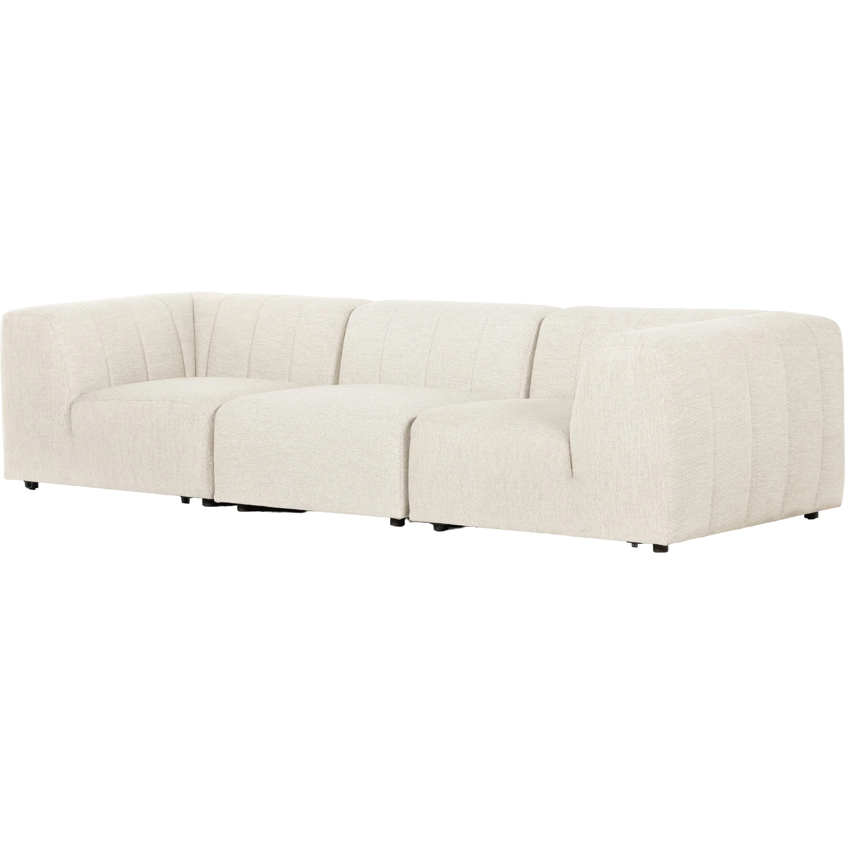 Gwen Outdoor 3-Piece Sectional