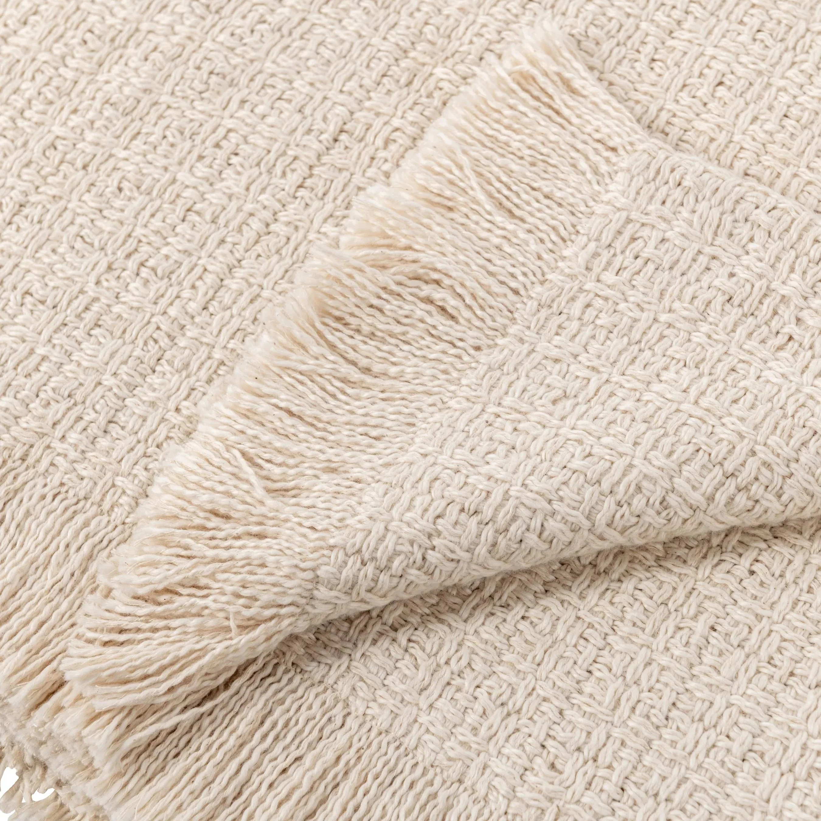 Hadron Cotton Fabric Blanket - Image 3