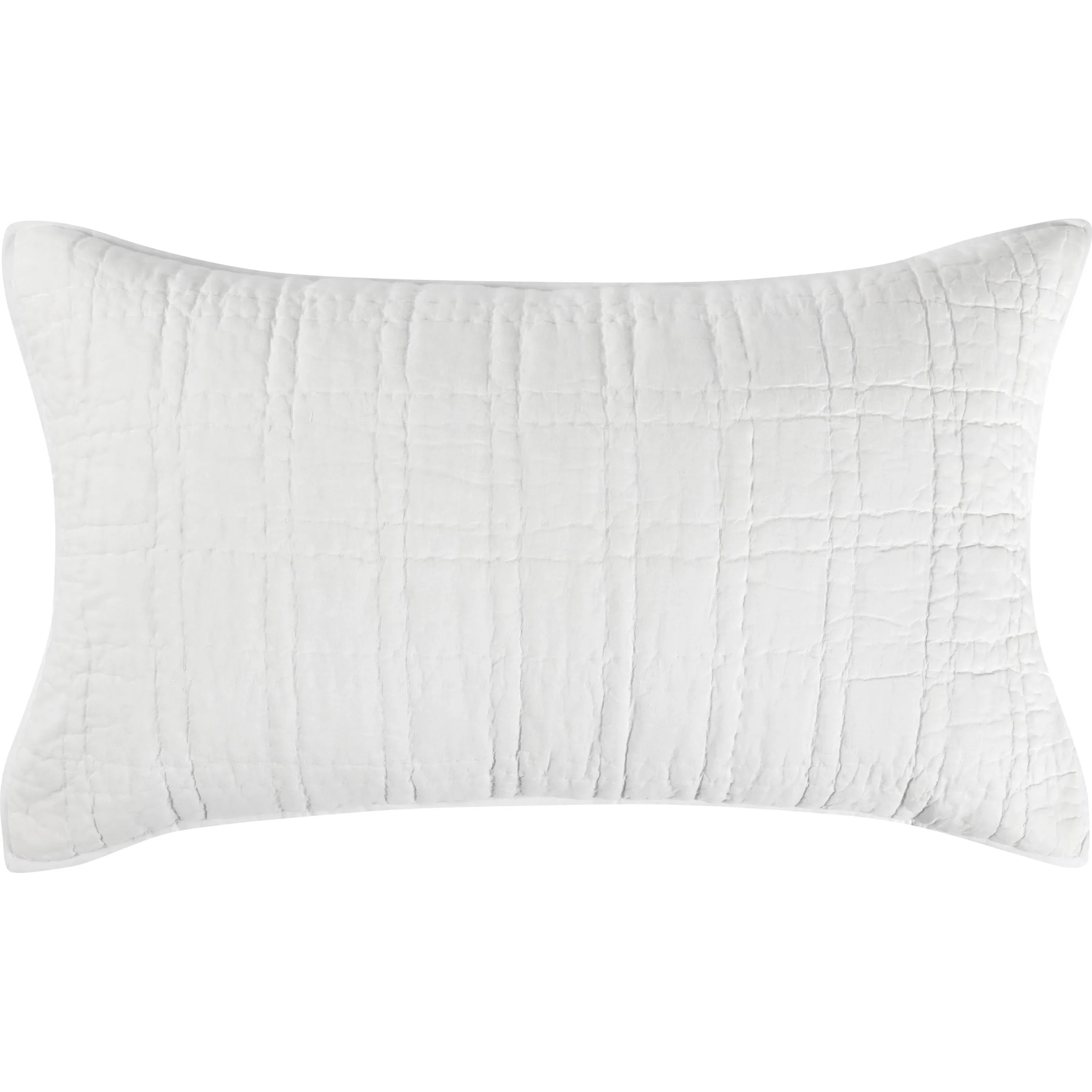 Hailee 100% Cotton White Pillow - Image 3