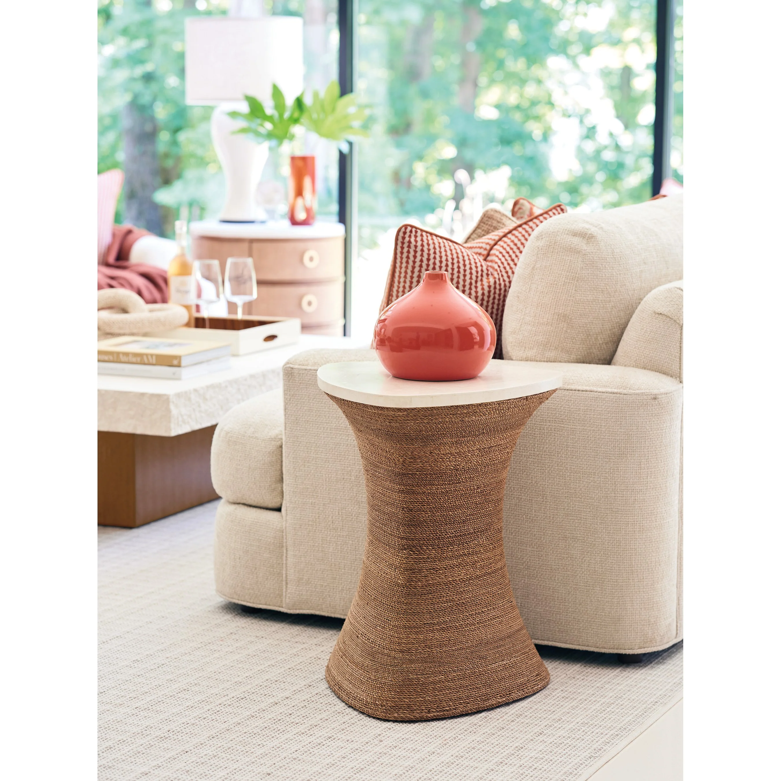 Haley Woven Accent Table - Image 3