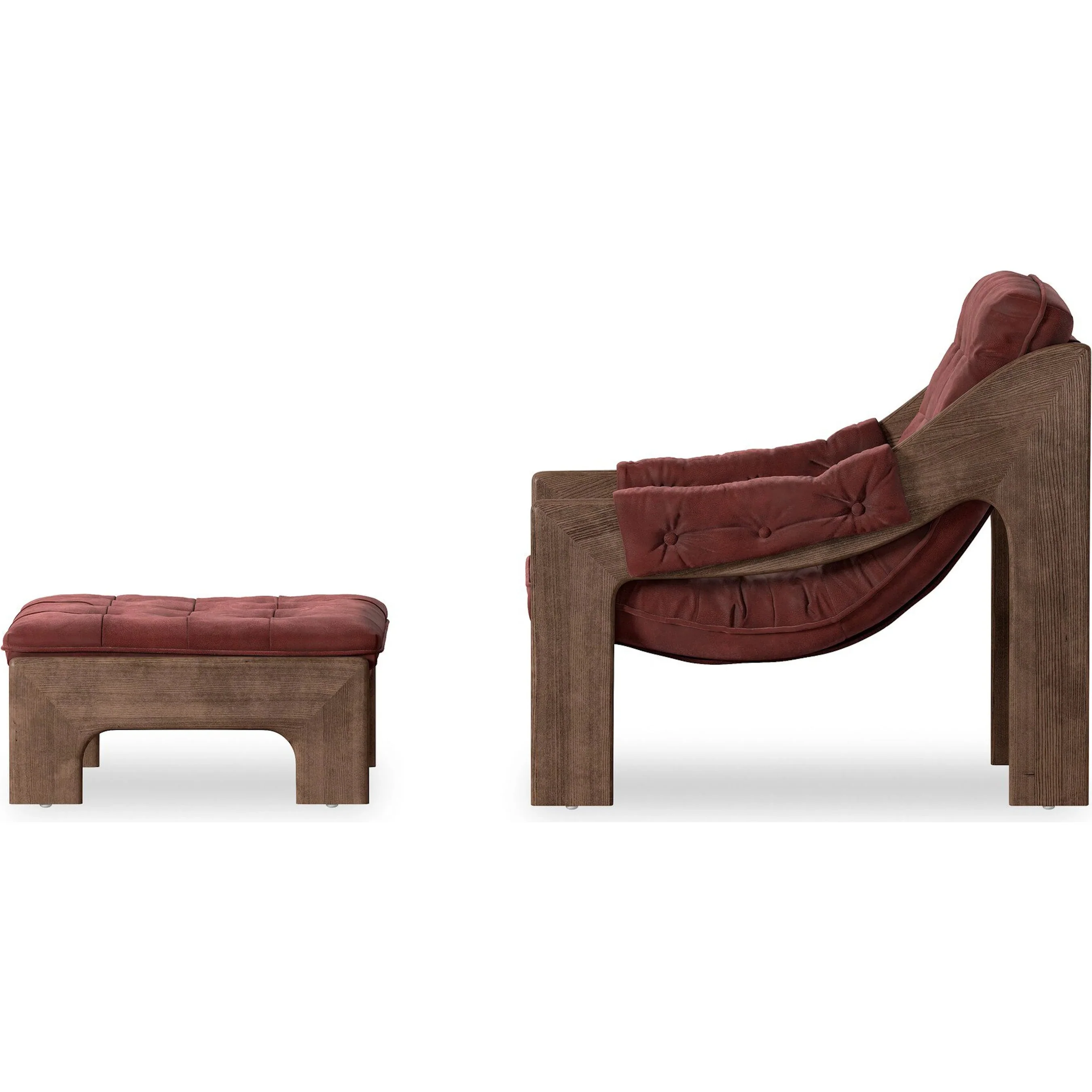Halston Chair with Ottoman - Image 22