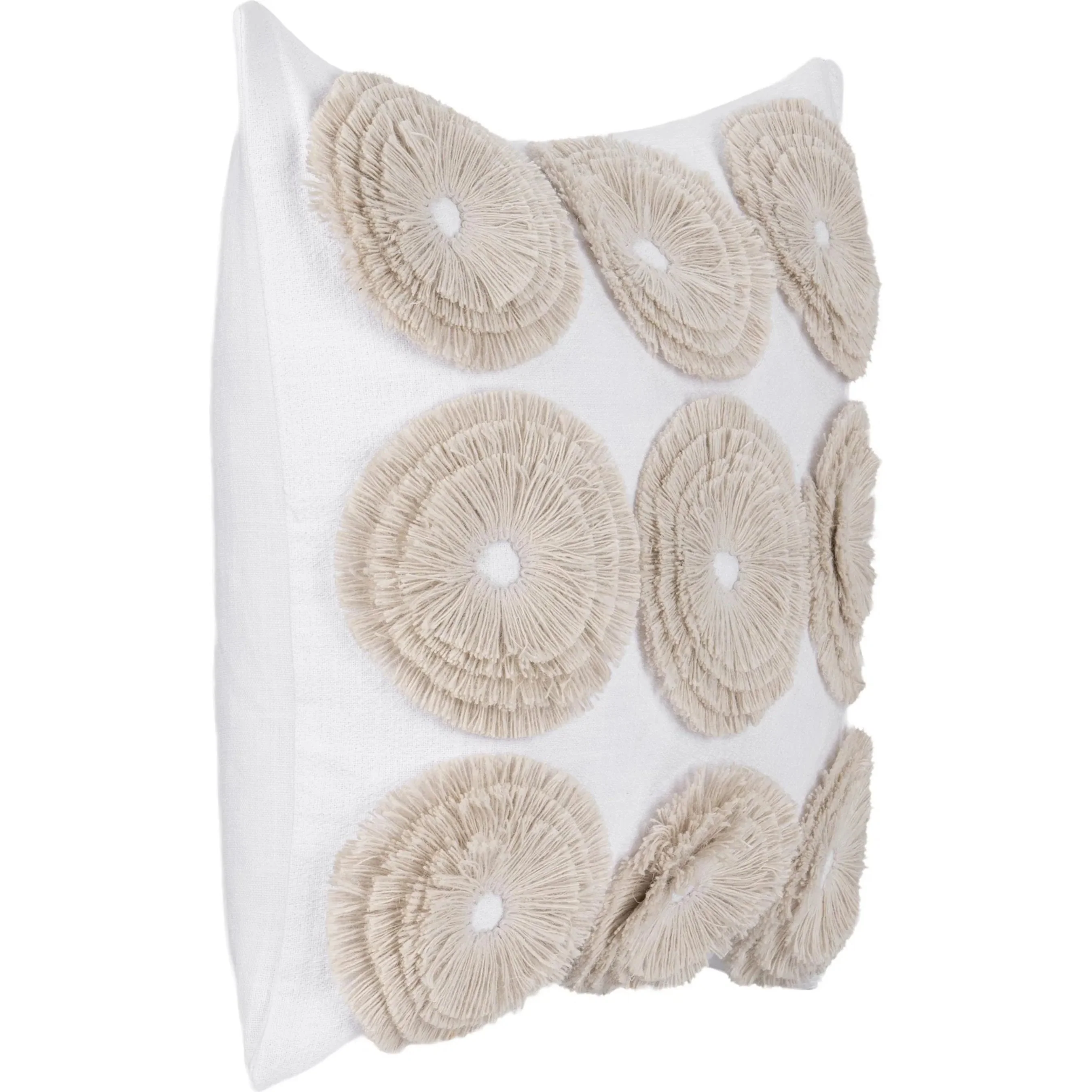 Halston Cotton Linen Blend Throw Pillow - Image 2