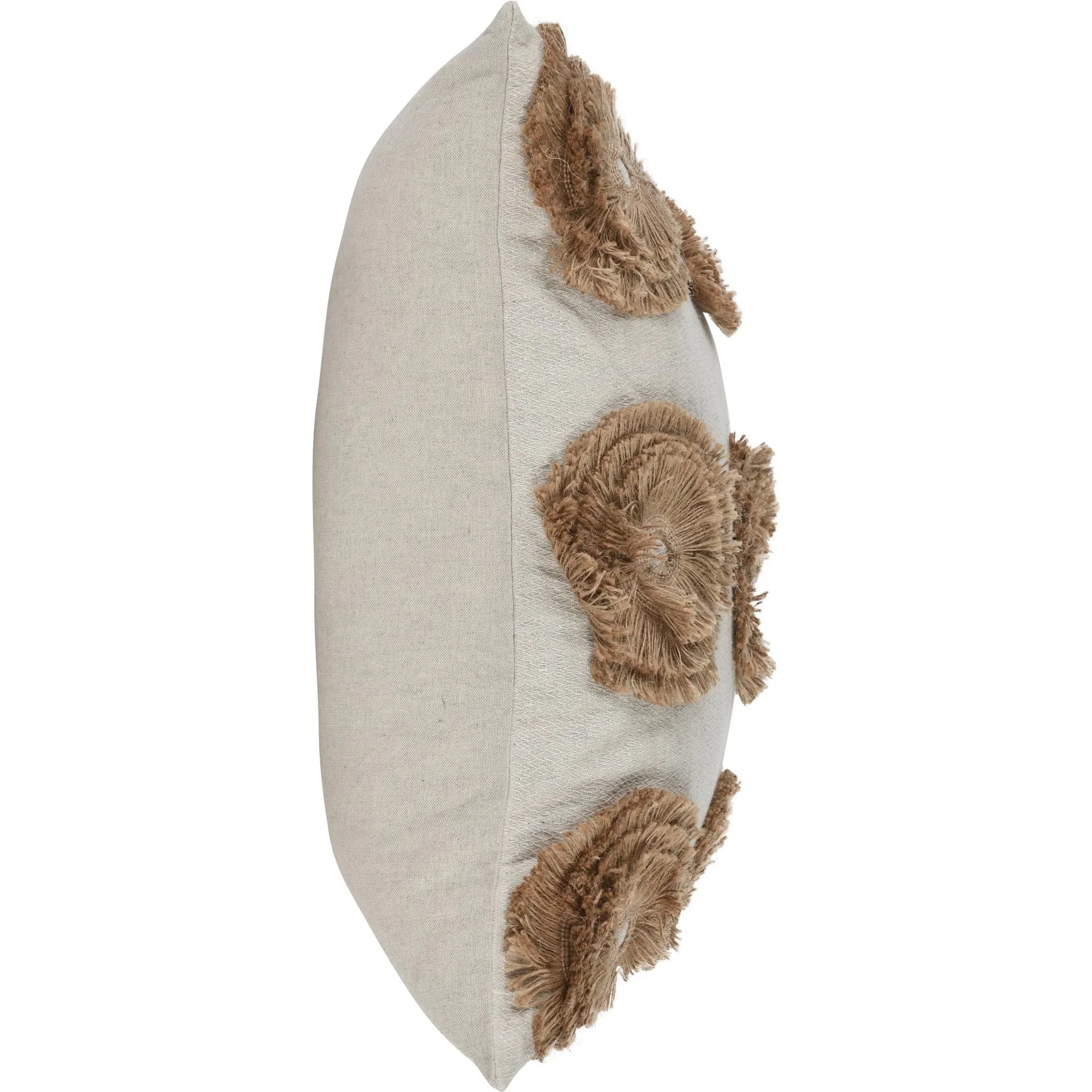 Halston Cotton Linen Blend Throw Pillow - Image 3