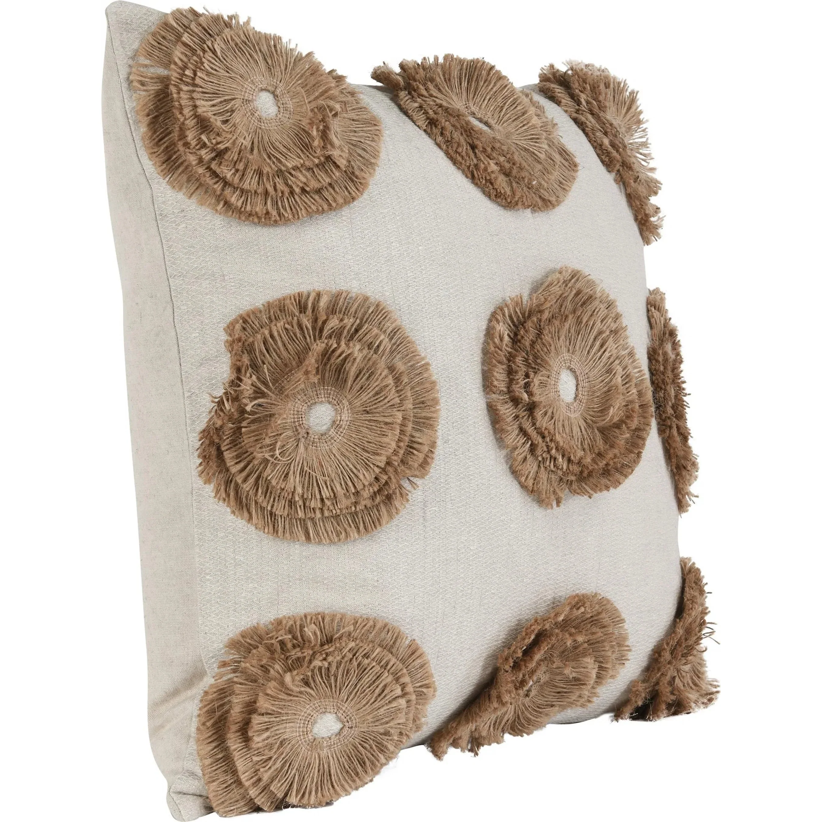 Halston Cotton Linen Blend Throw Pillow - Image 5