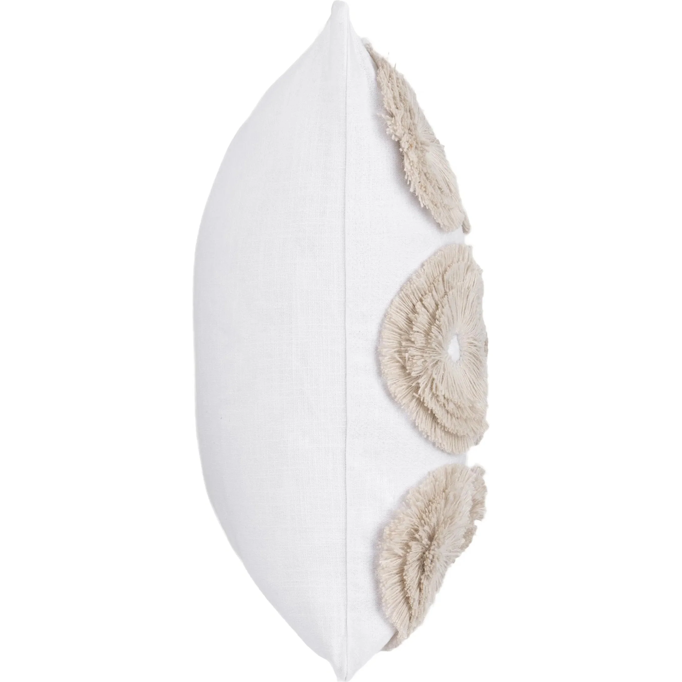 Halston Cotton Linen Blend Throw Pillow - Image 7
