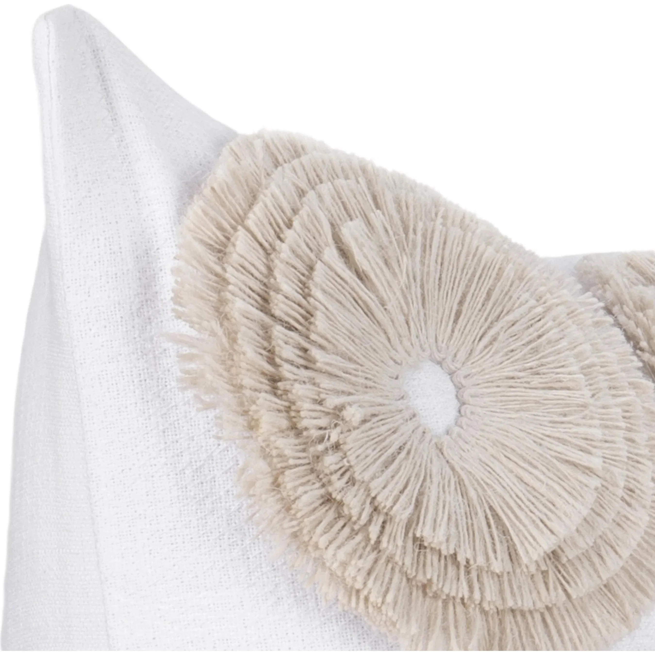 Halston Cotton Linen Blend Throw Pillow - Image 8
