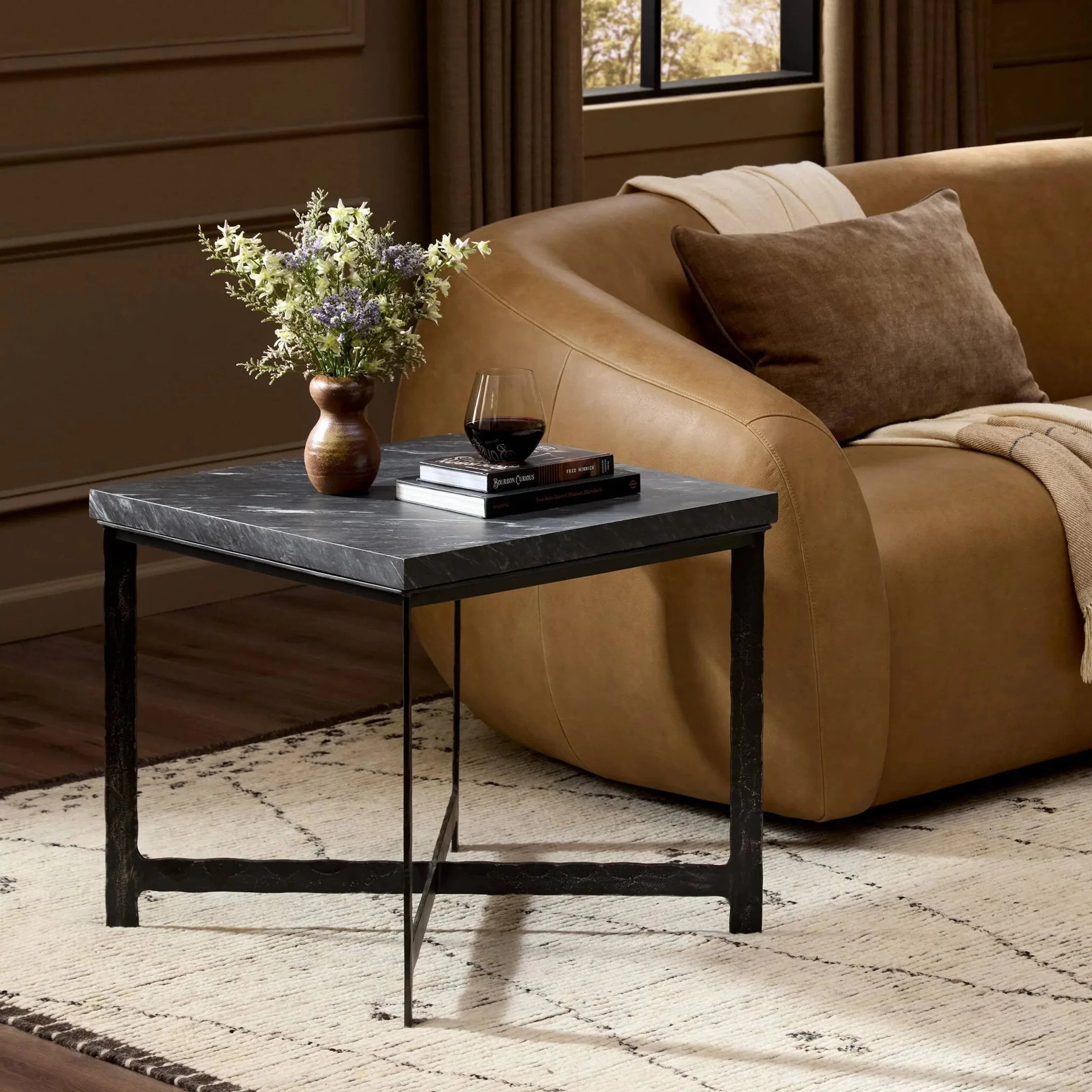 Hammered Iron End Table - Image 18