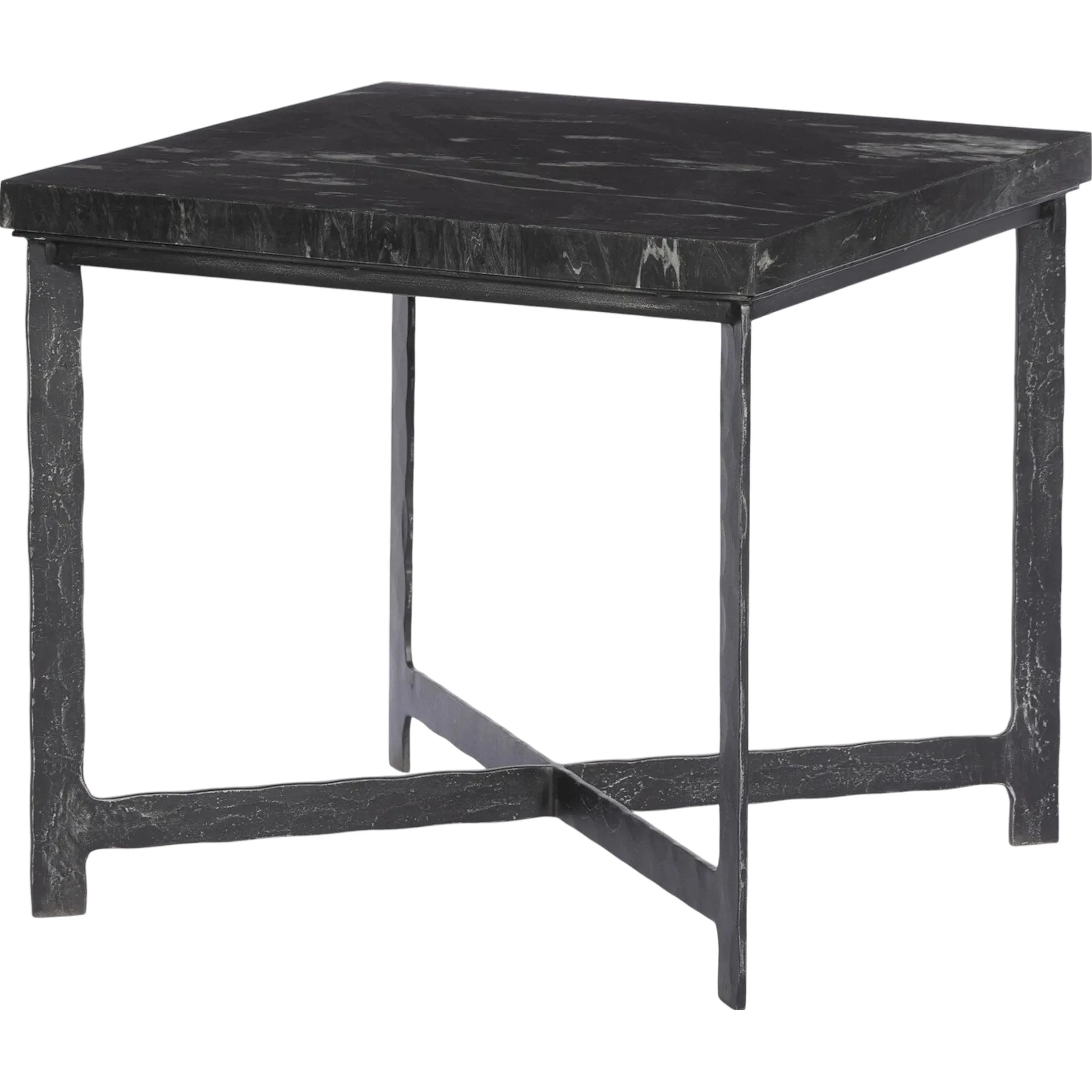 Hammered Iron End Table - Image 2
