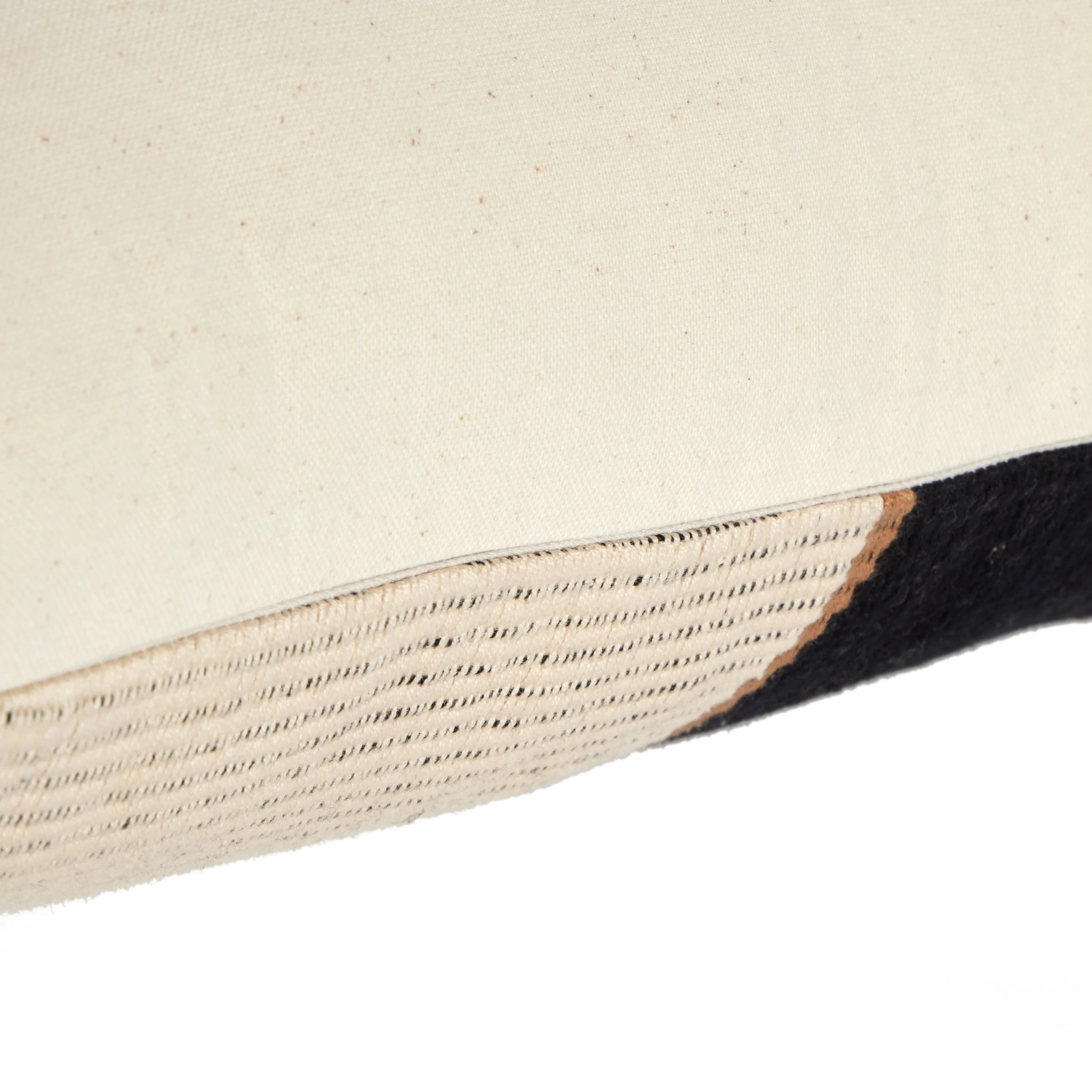 Handwoven Black Merido Pillow - Image 11
