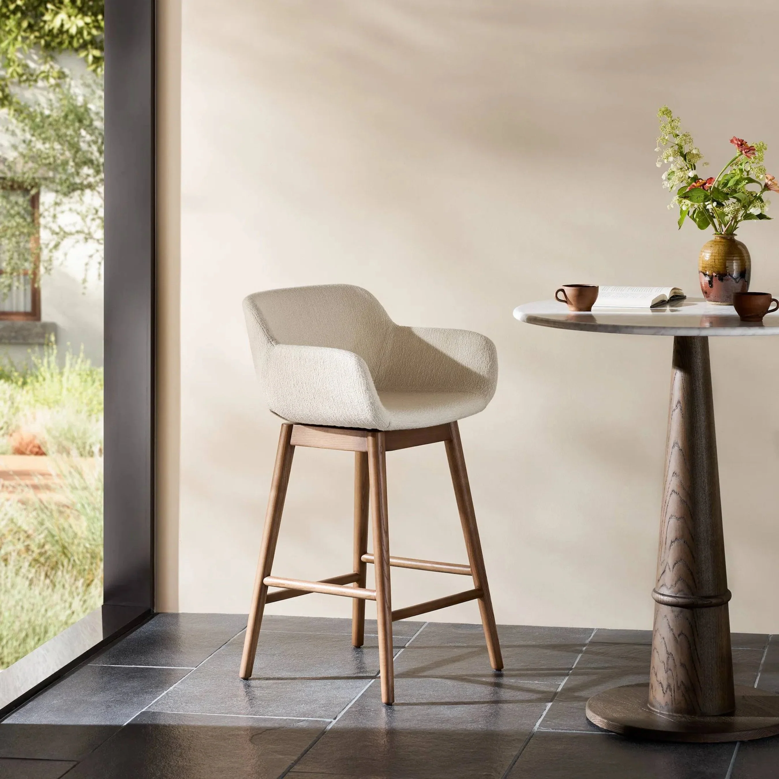 Hannah Swivel Counter Stool - Image 28