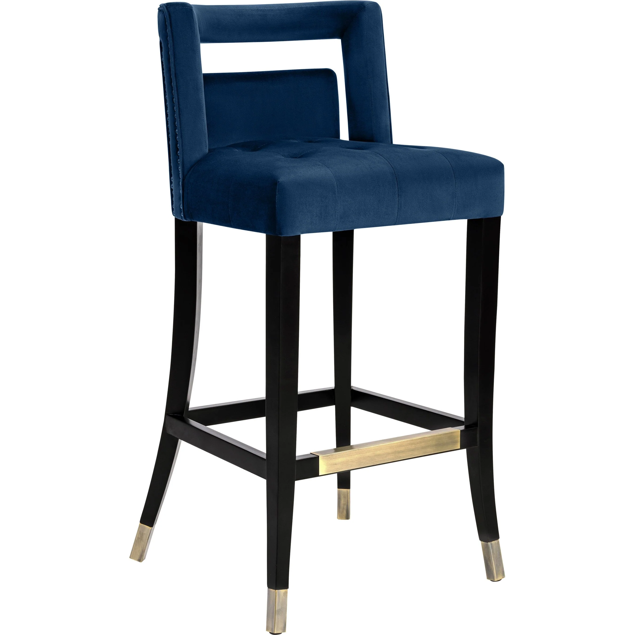 Hart Velvet Bar Stool
