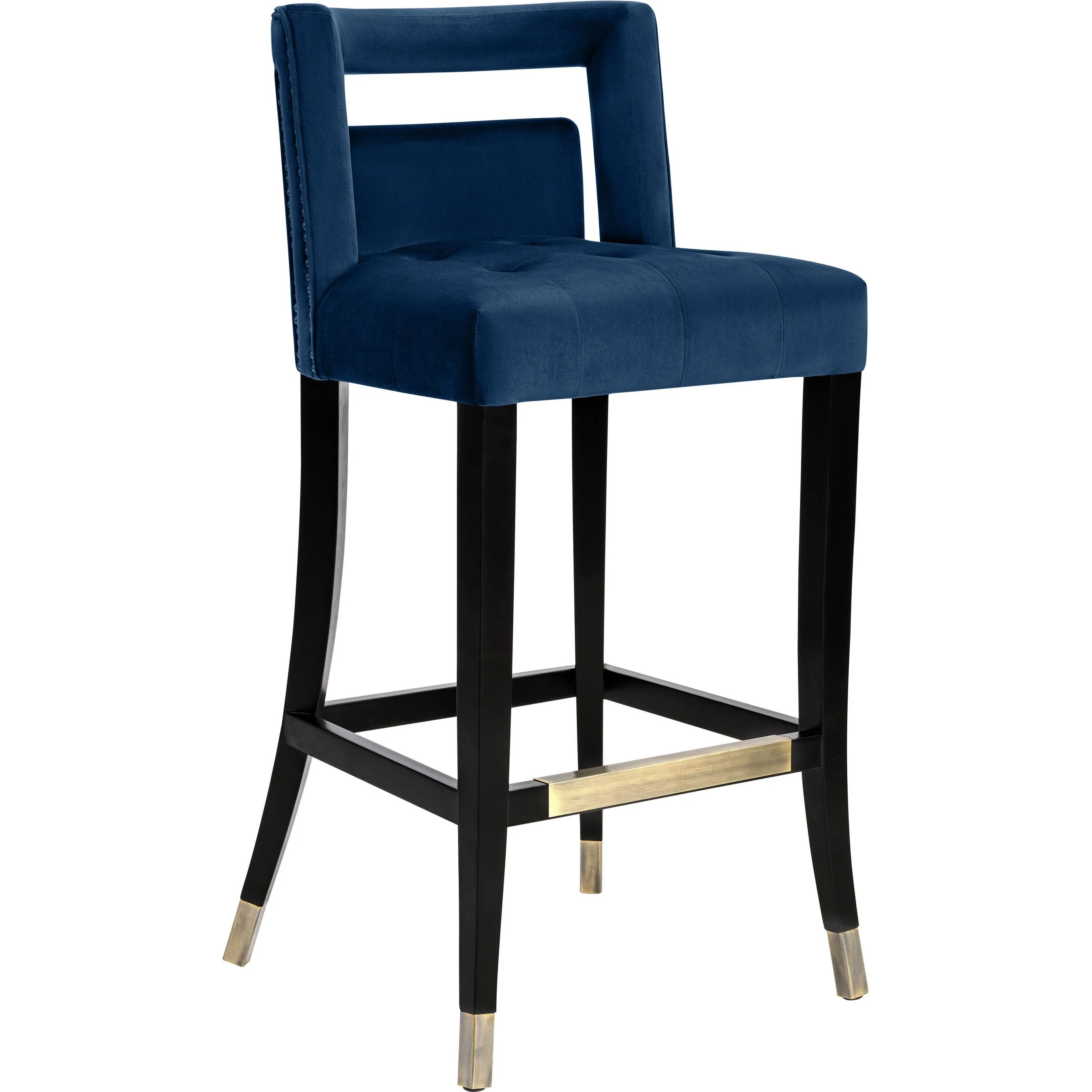 Hart Velvet Counter Stool