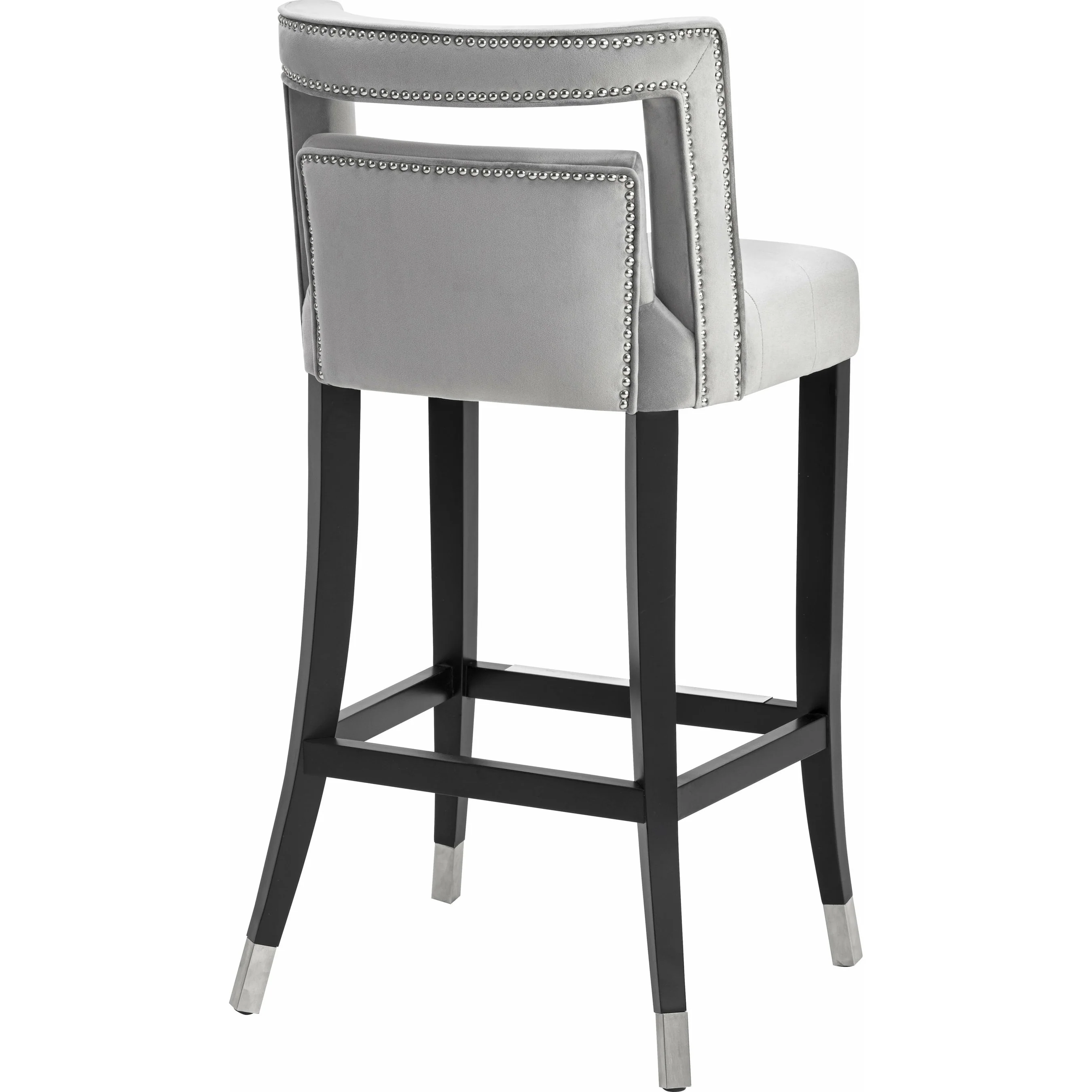 Hart Velvet Counter Stool - Image 6