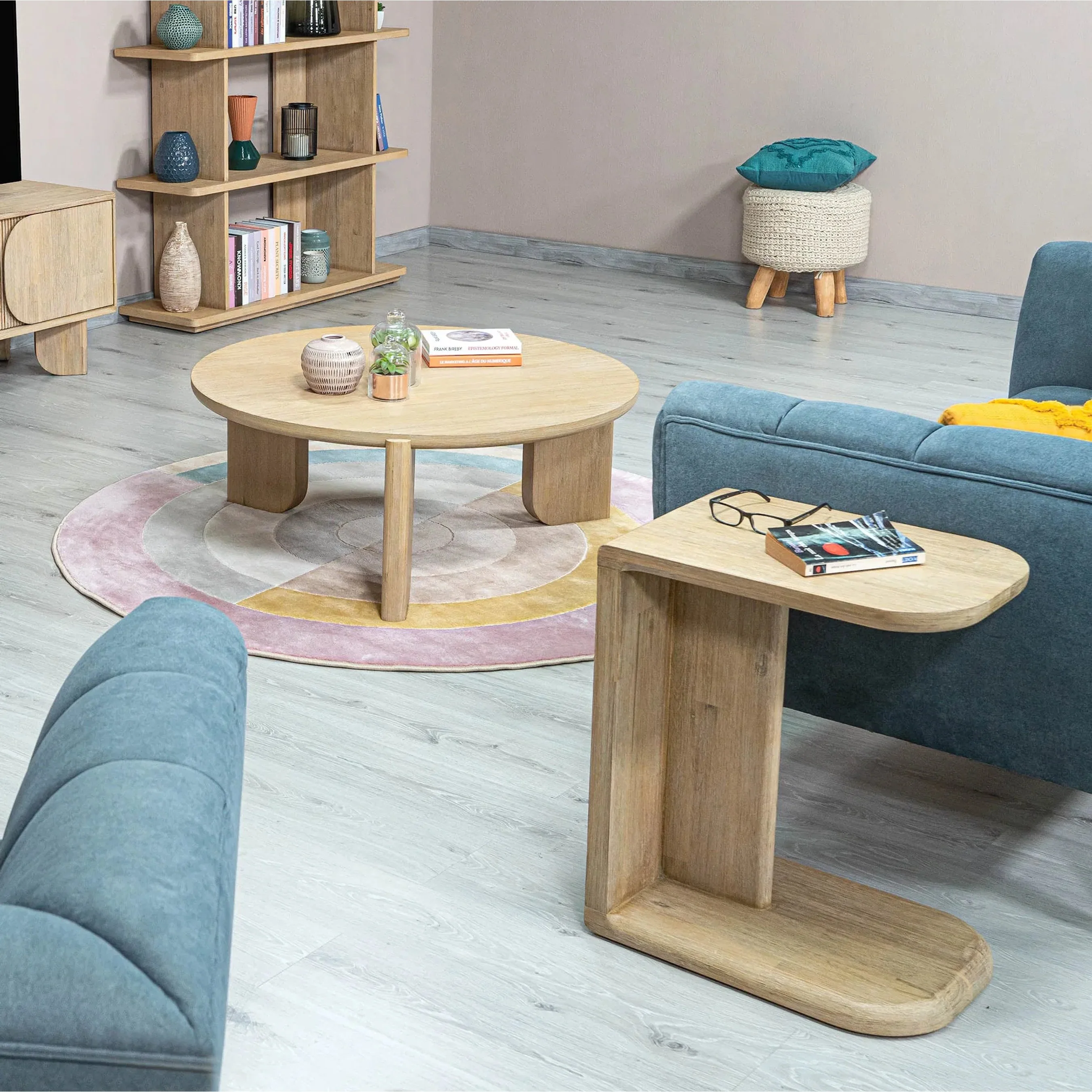 Haru C-Shaped Side Table - Image 9