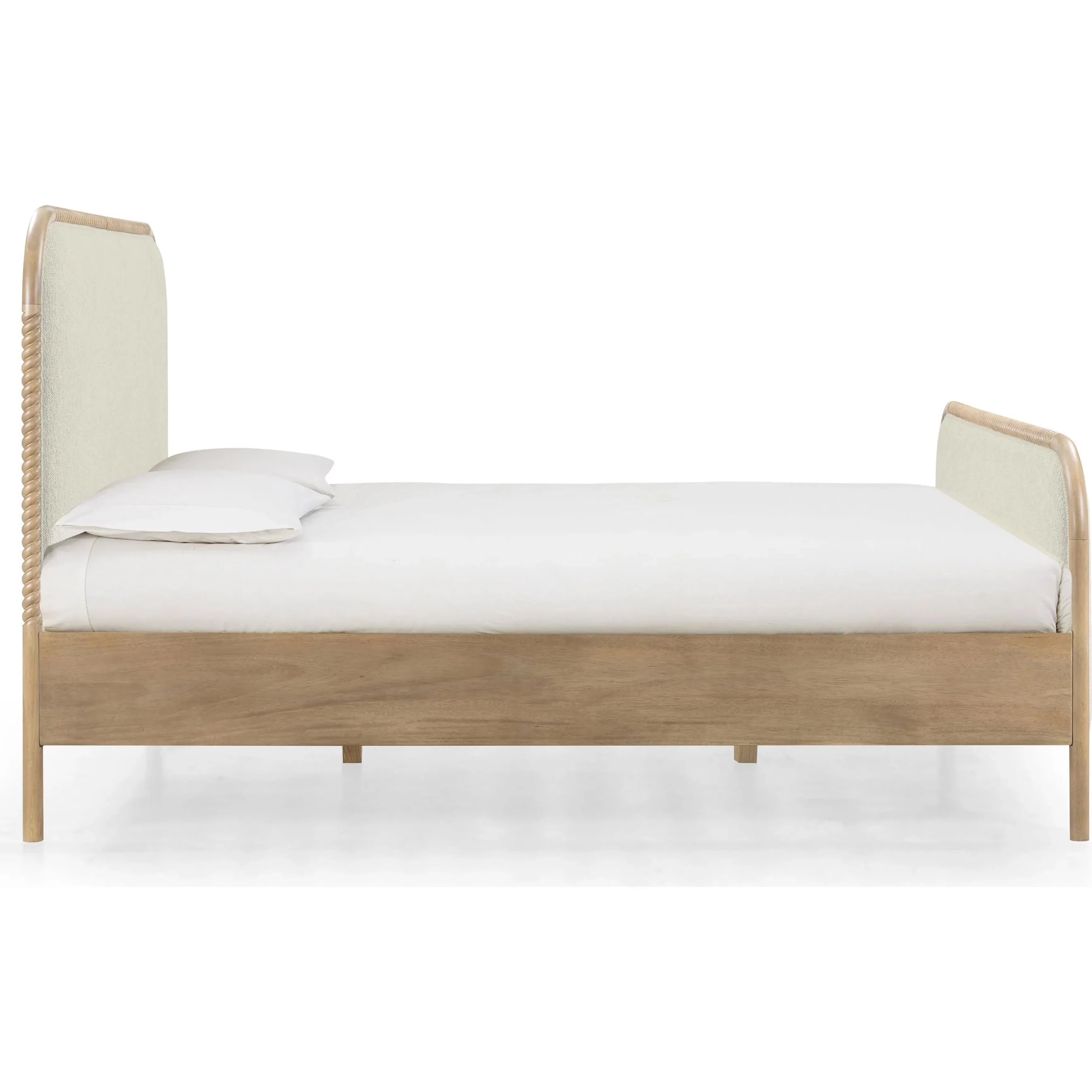 Hatia Basketweave Panel Bed - Image 5