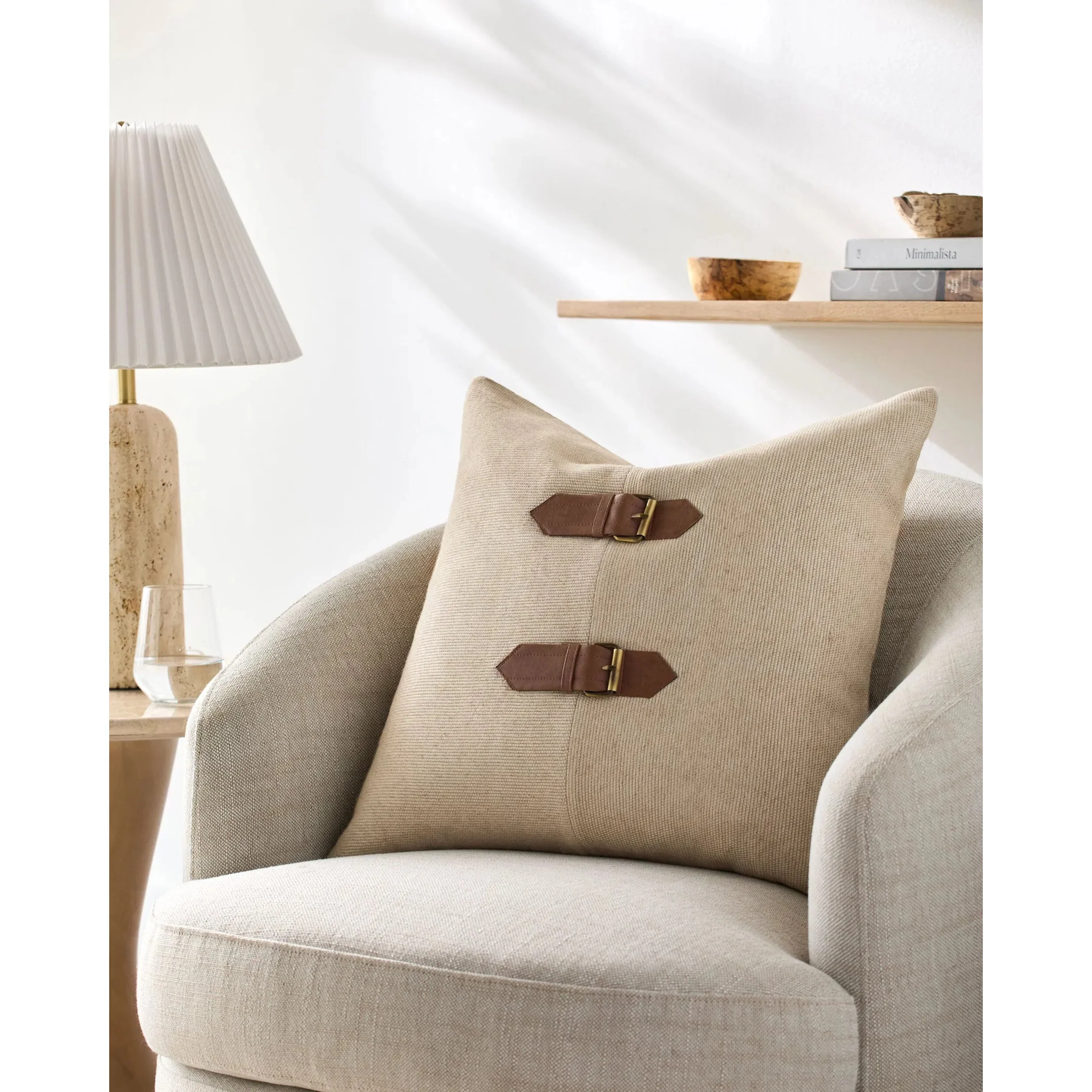 Havre Buckle Accent Pillow - Image 3