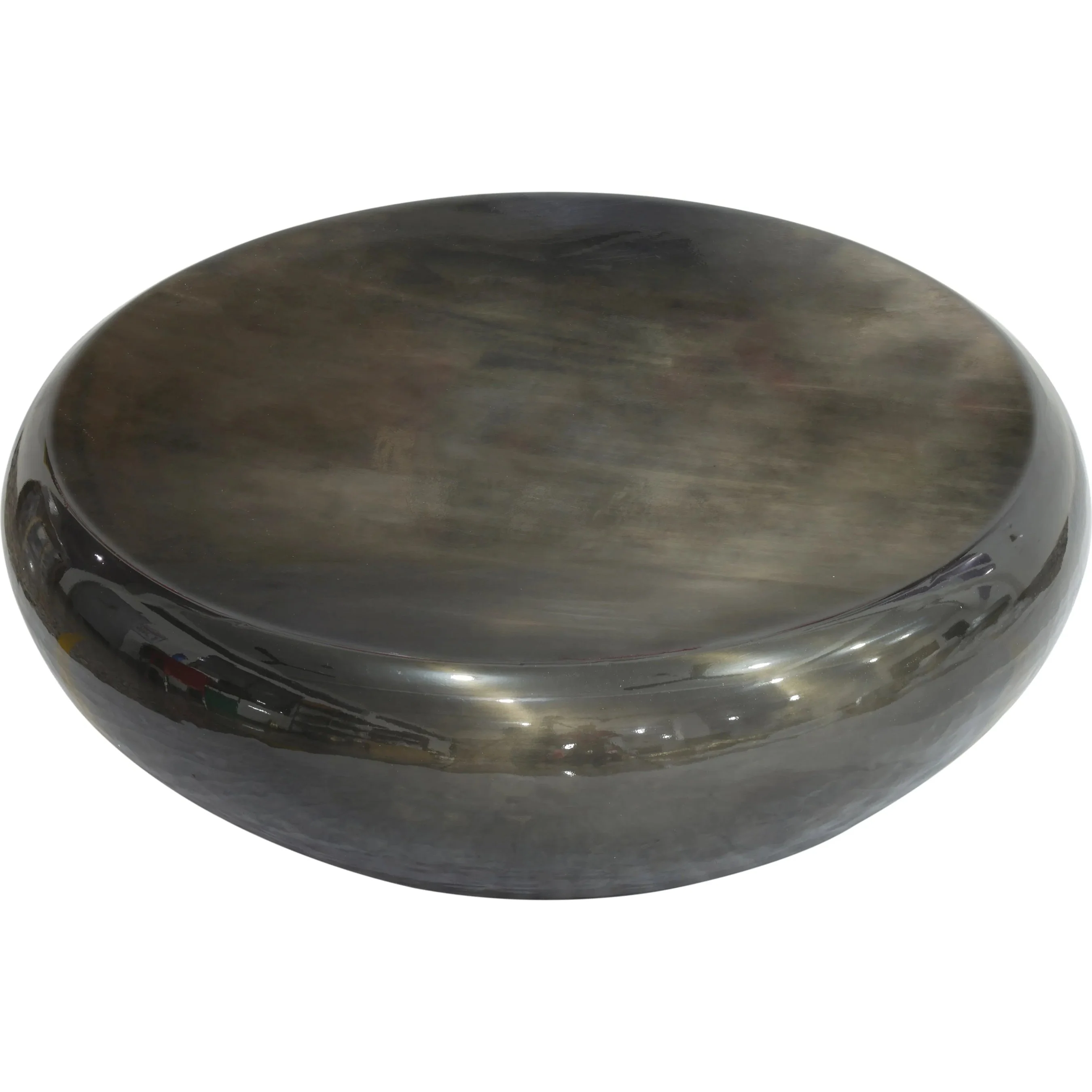 Helios Handforged Drum Coffee Table - PRR-033BLK - Image 3