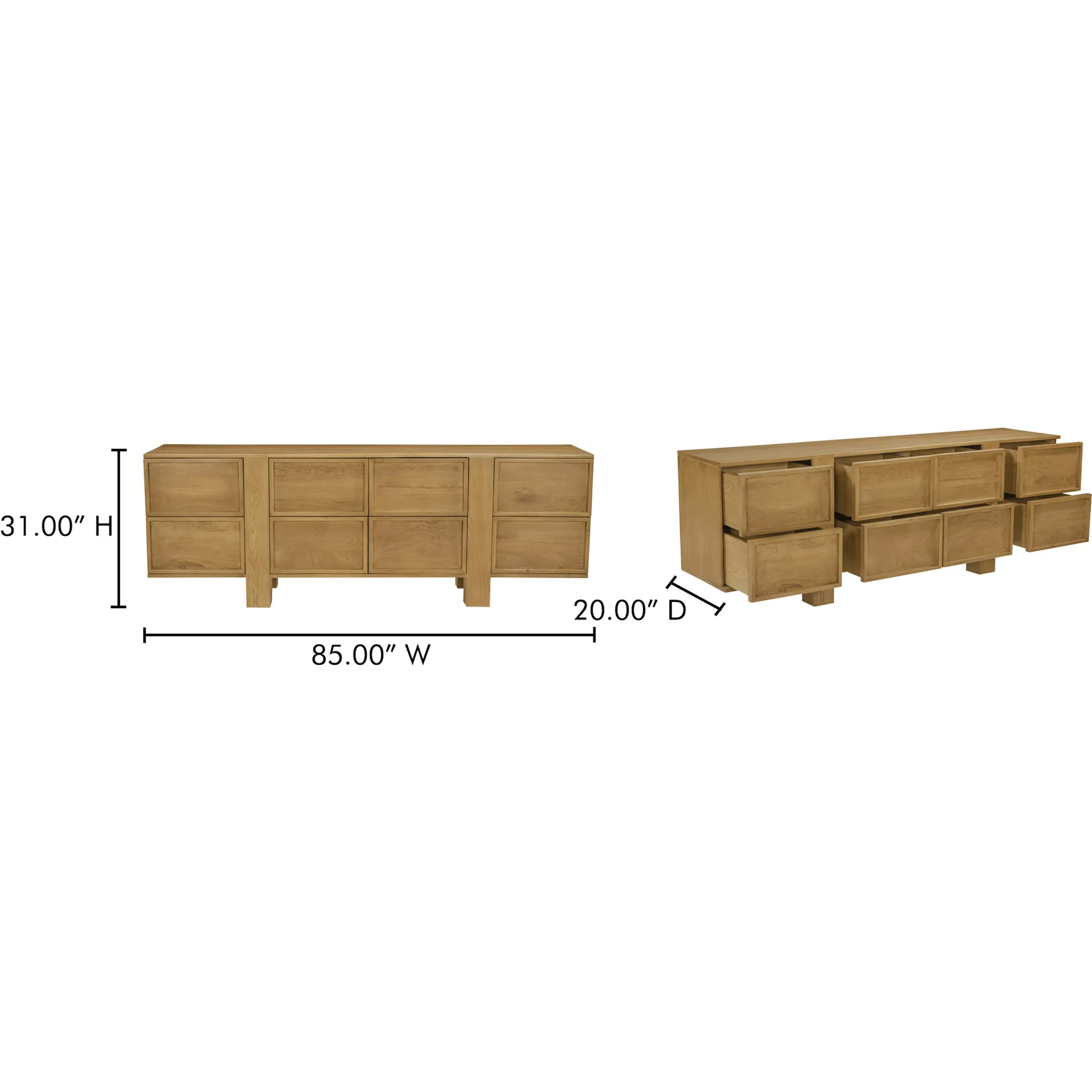 Henley 8 Drawer Dresser - Image 5