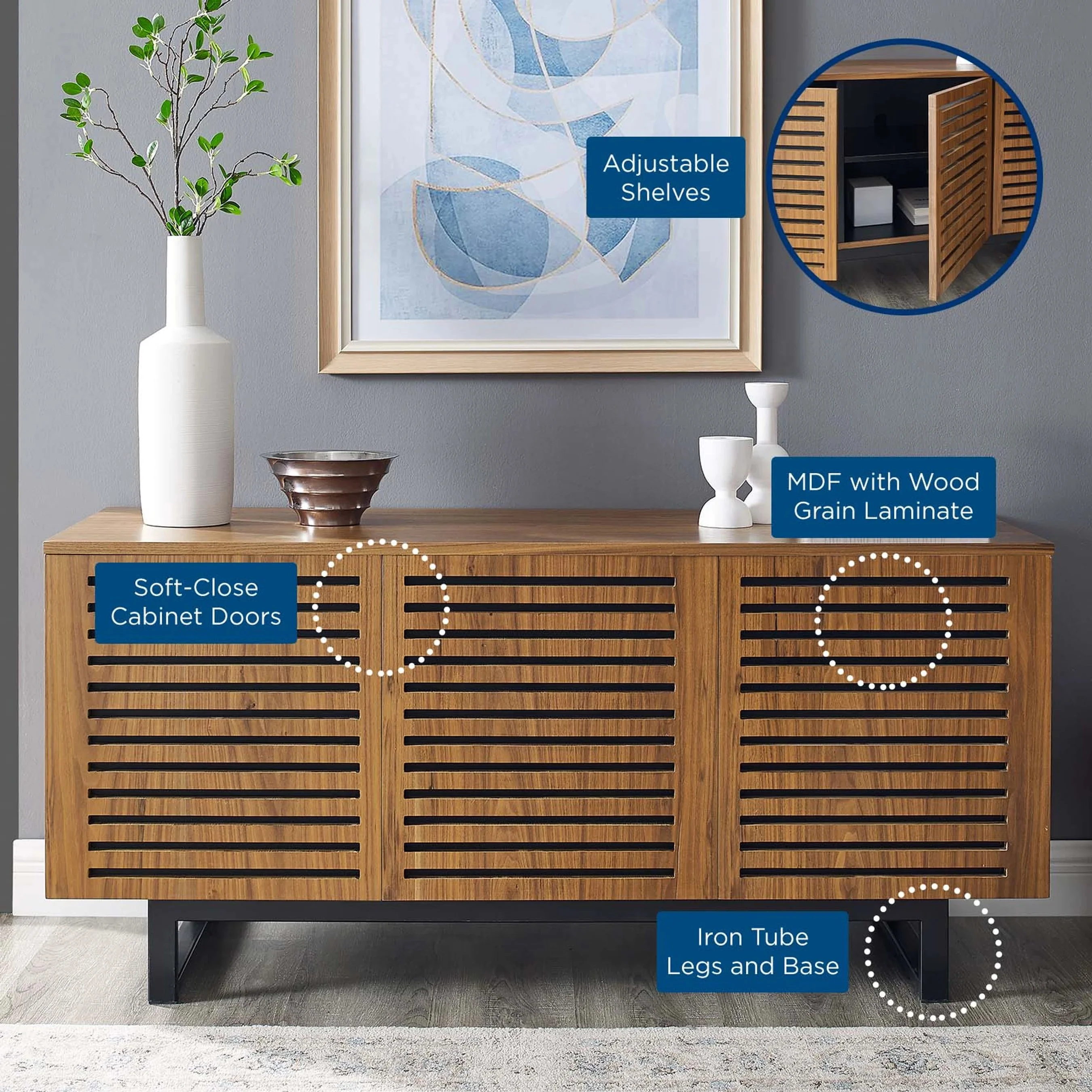 Henry 55" TV Stand - Image 3